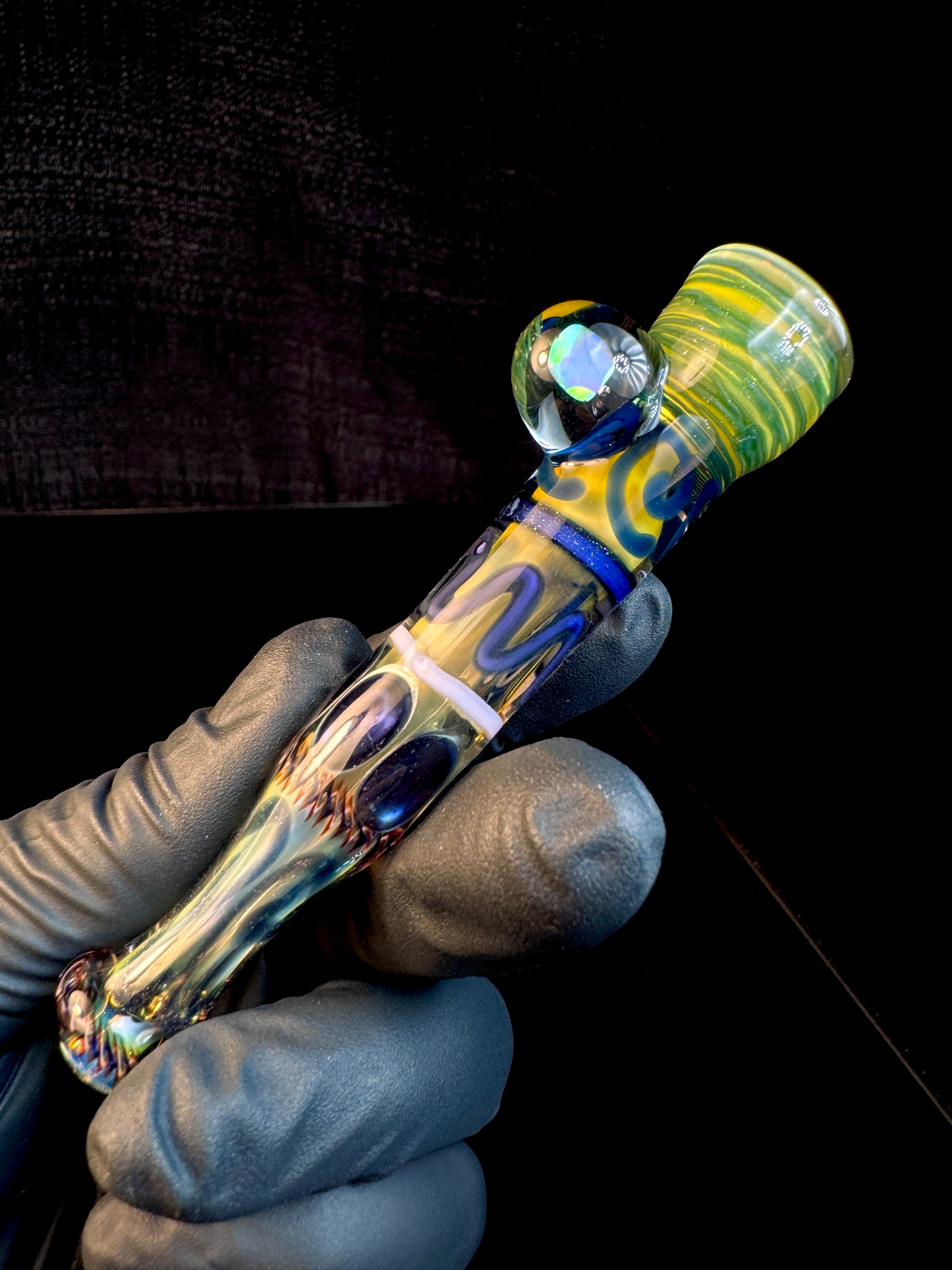 Gold fumed inside out bat
