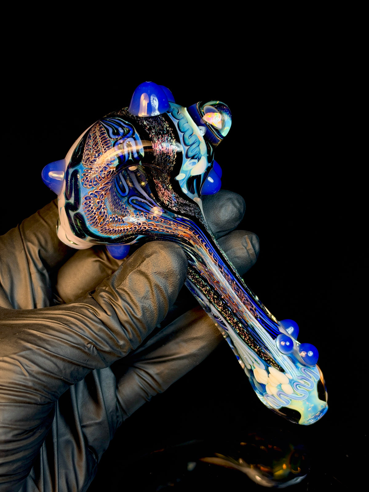 Dichro Banded Fume Premo Spoon