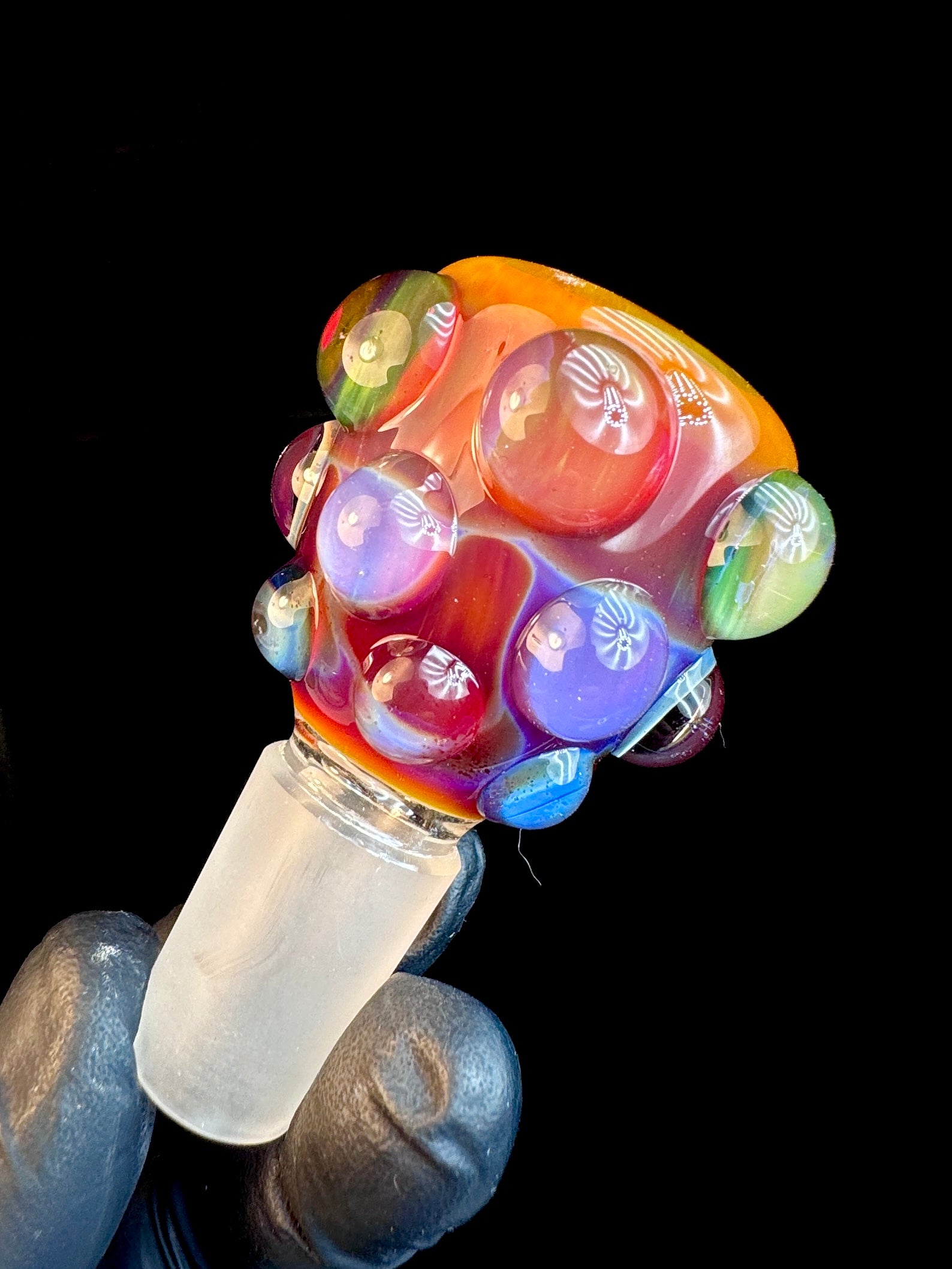 19mm artisan serendipity glass dot bowl