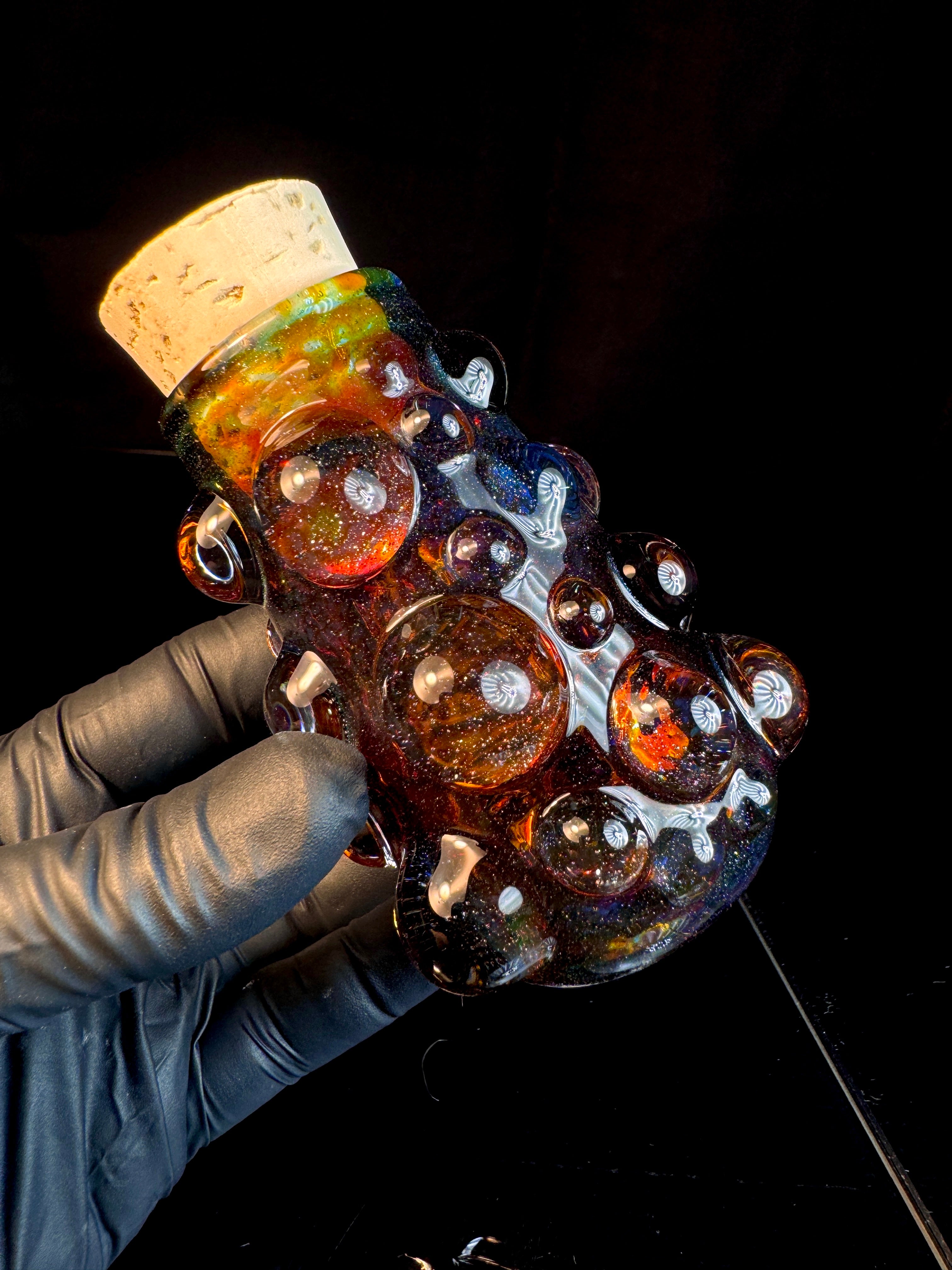 XL Nebula flat bottom nug Jar