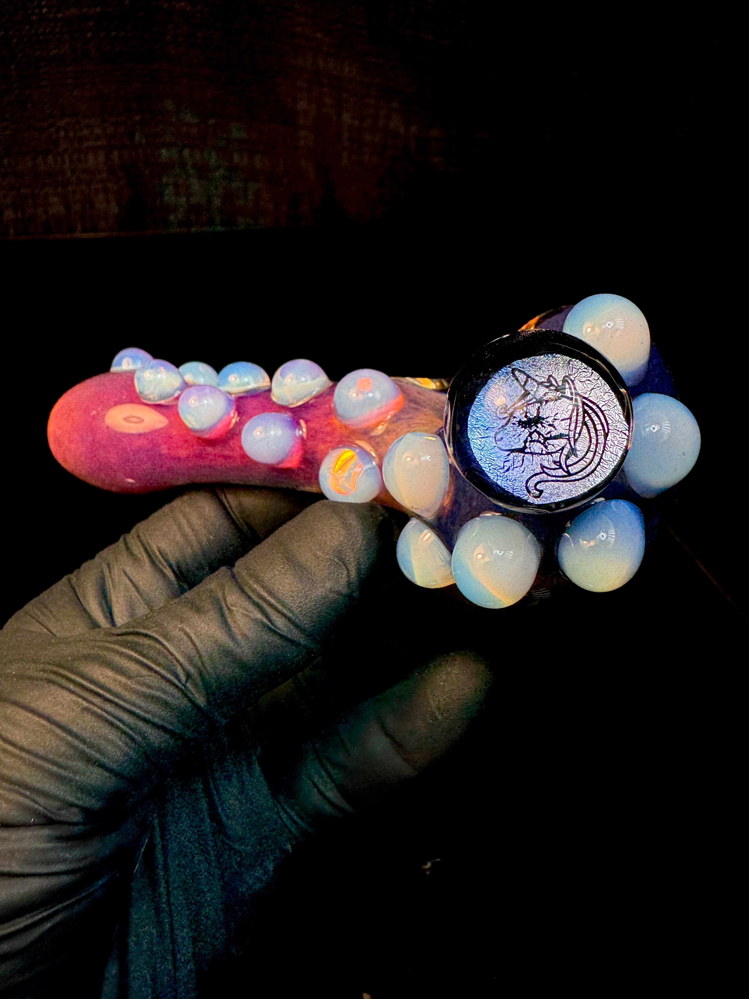 Dichroic Unicorn spoon