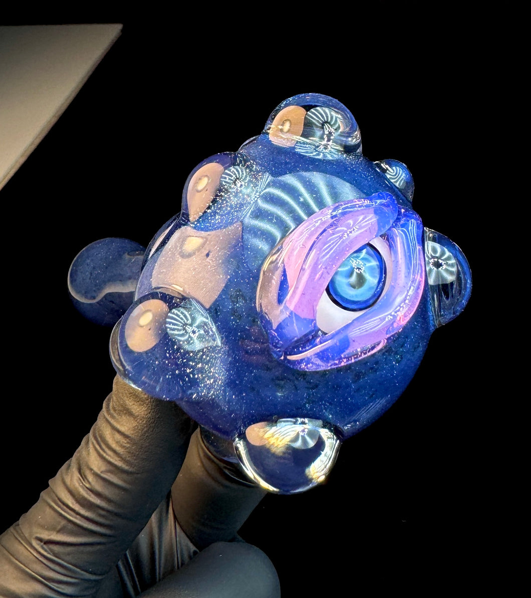 Purple urple stardust eyeball monster