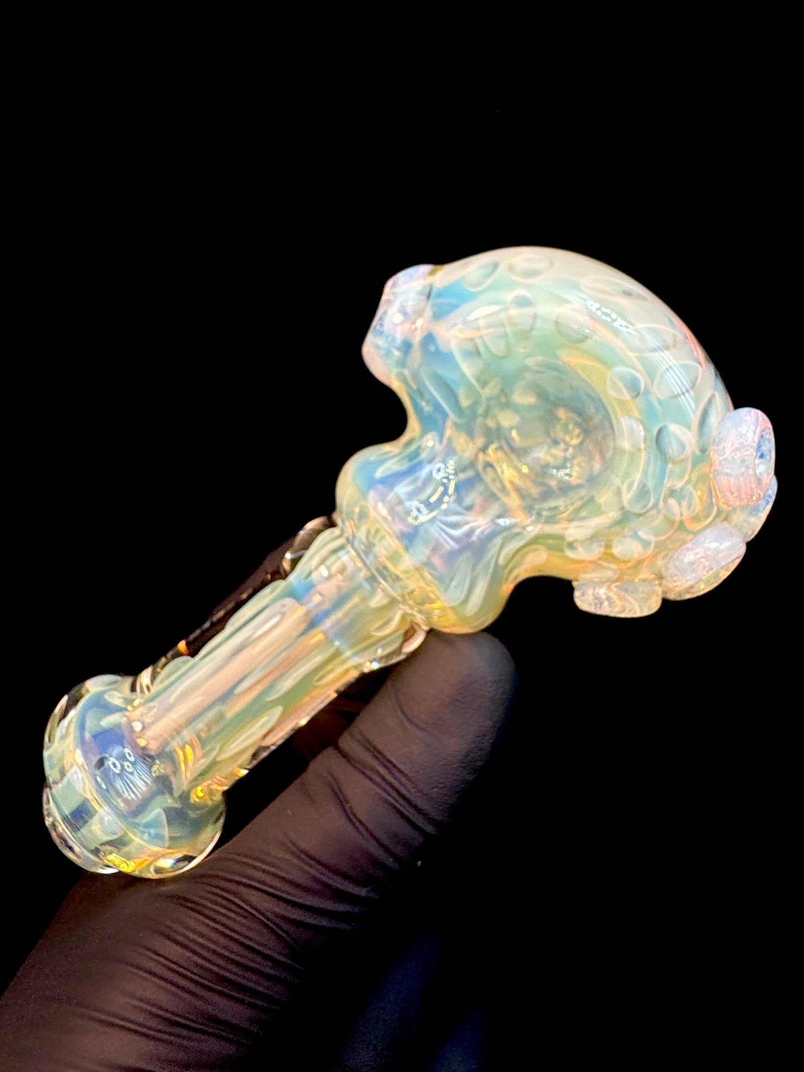 Silver fume x secret white tentacle pipe