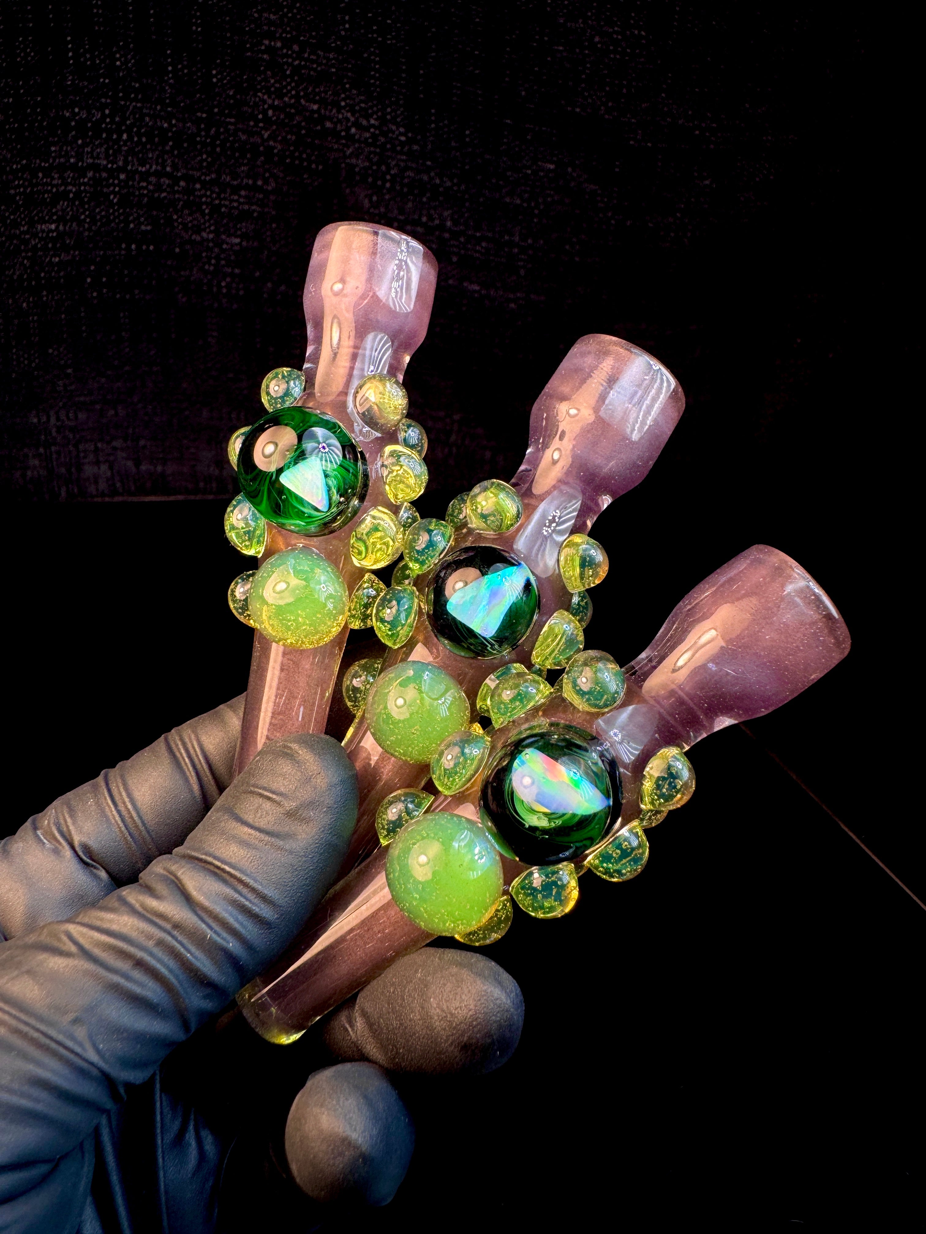 Wildberry satin x slyme Opal Chillum