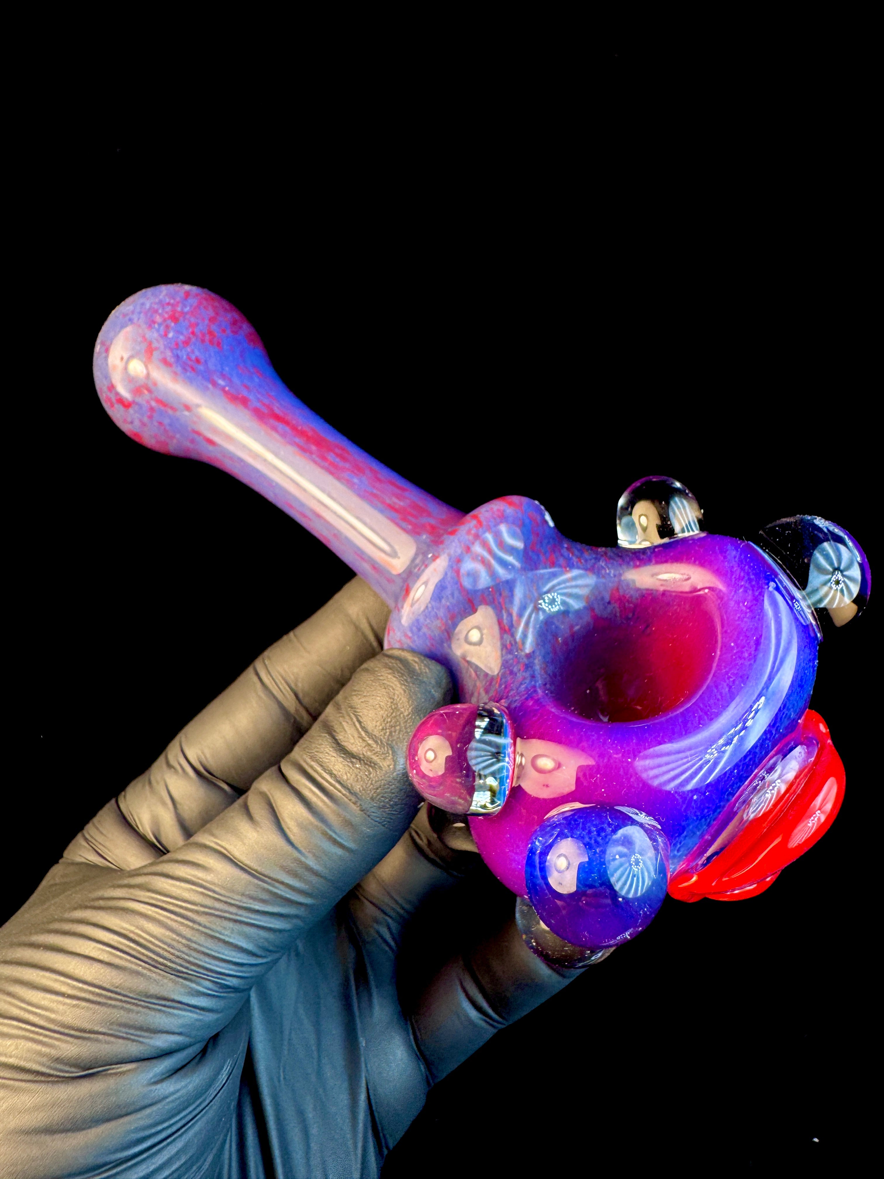 Midnight magenta x poppy eyeball monster