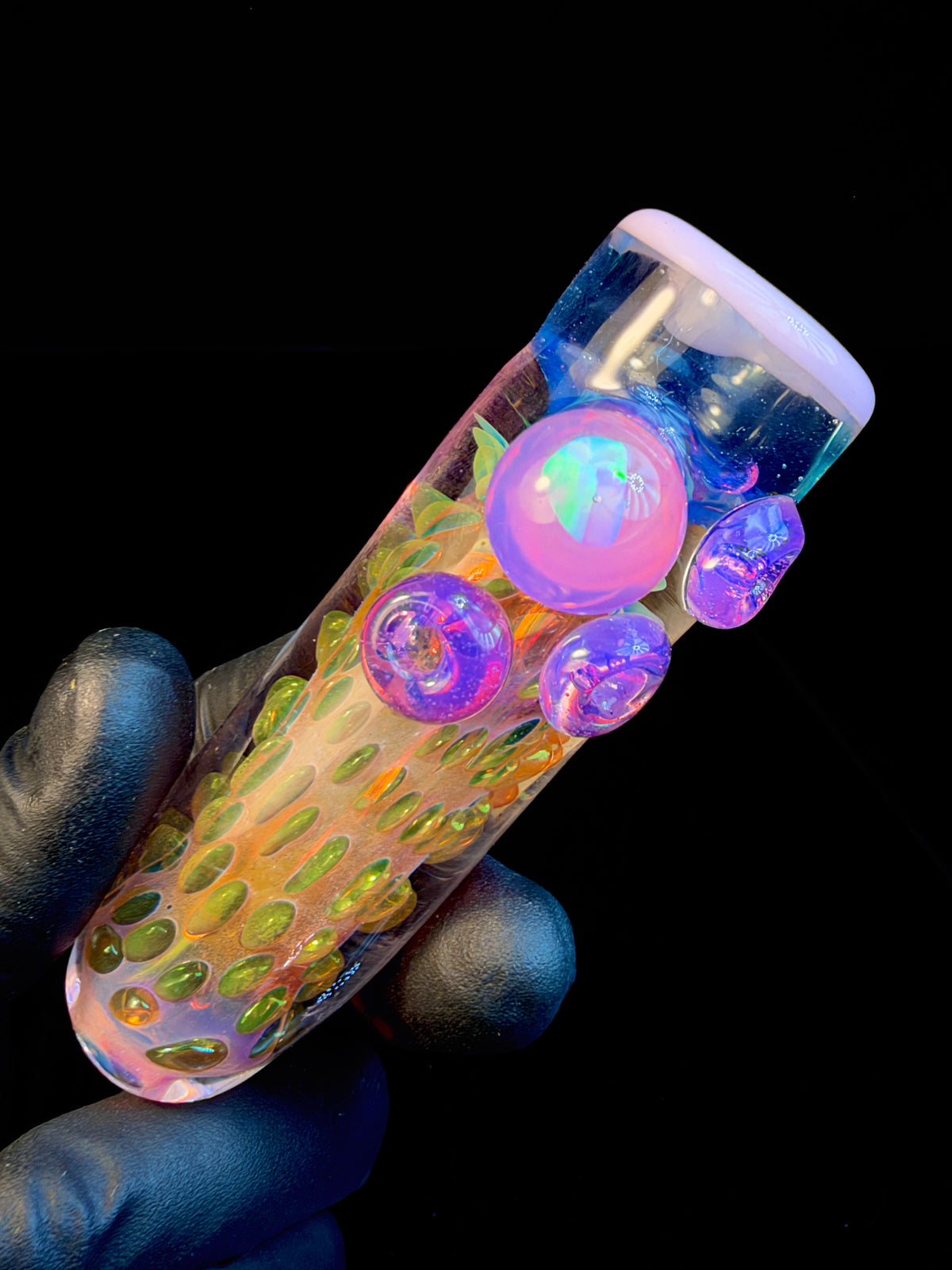 Fumed opal brickhouse chillum