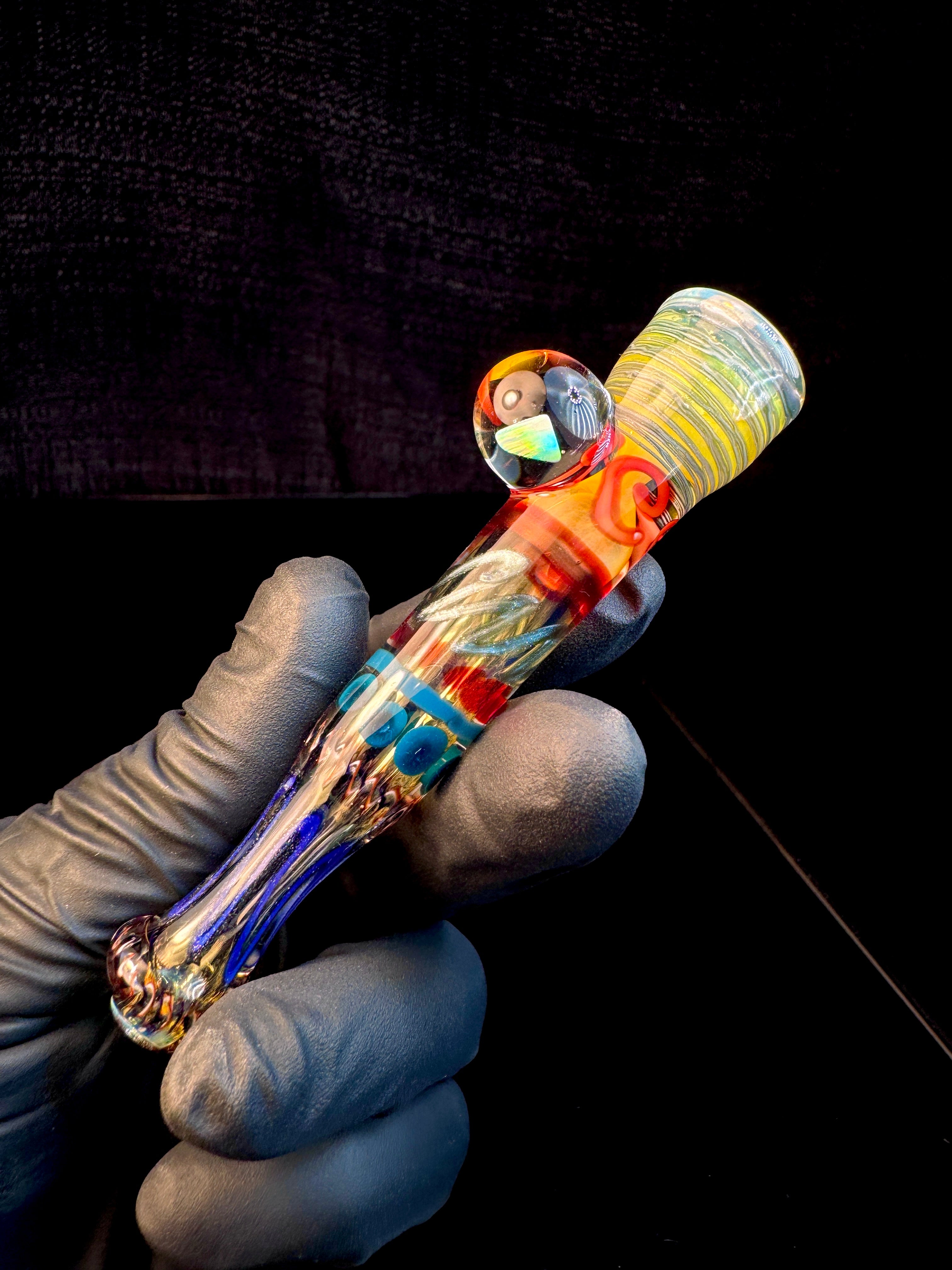 Gold fumed inside out bat