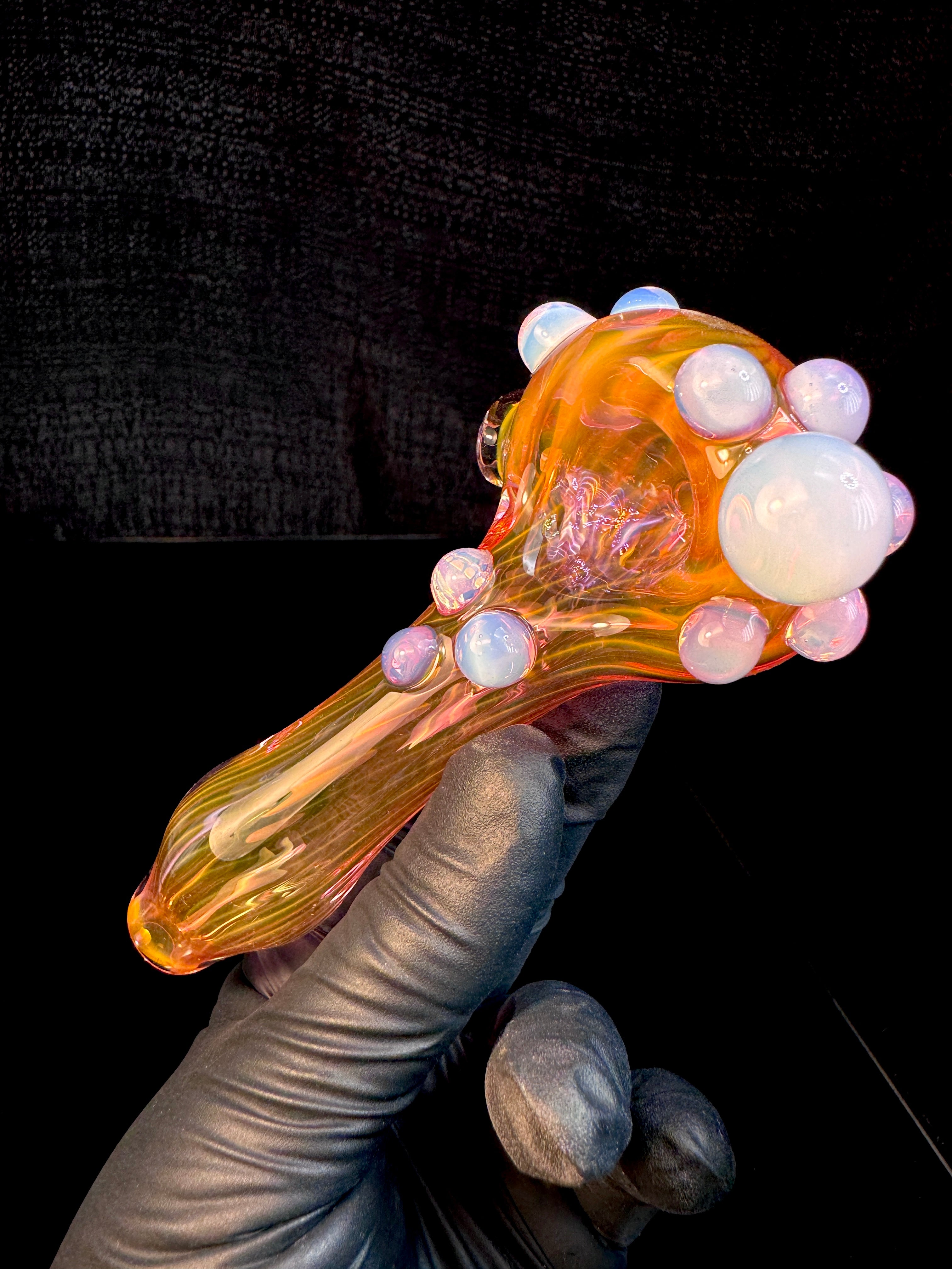 Gold fume x secret white dot spoon
