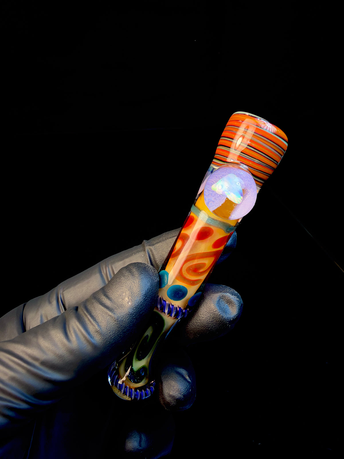 Gold fumed inside out bat