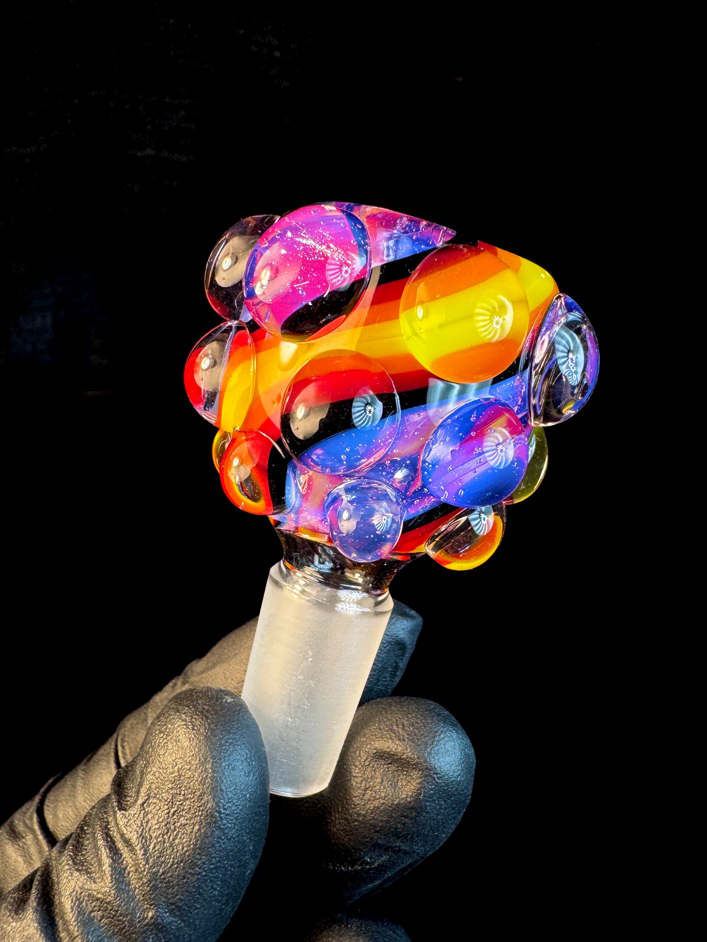 14mm Pink slyme dot bowl *second quality*