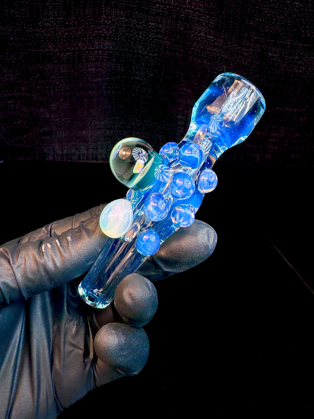 Rain drop x secret white Opal Chillum