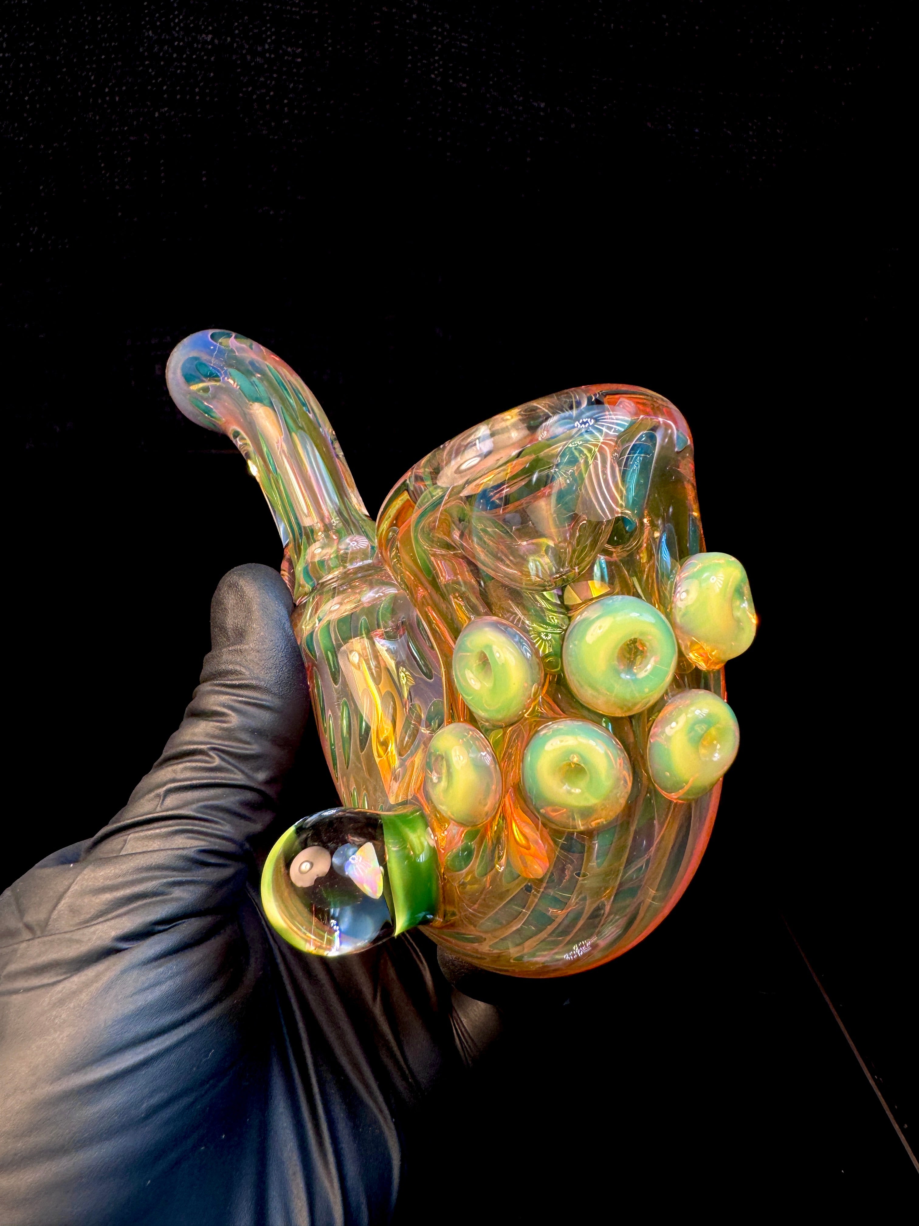 Gold fume x slyme opal lock