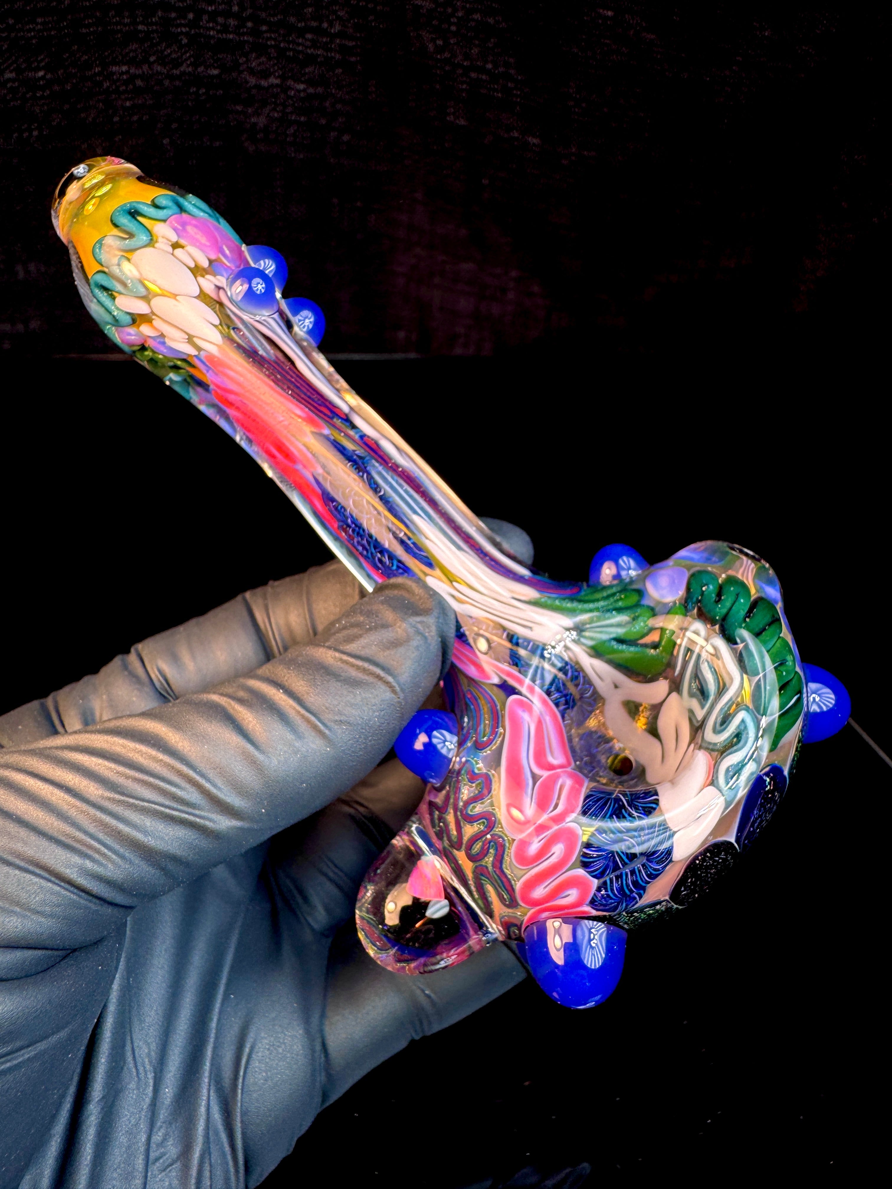 Premo Dichro flower Fume Cane Spoon
