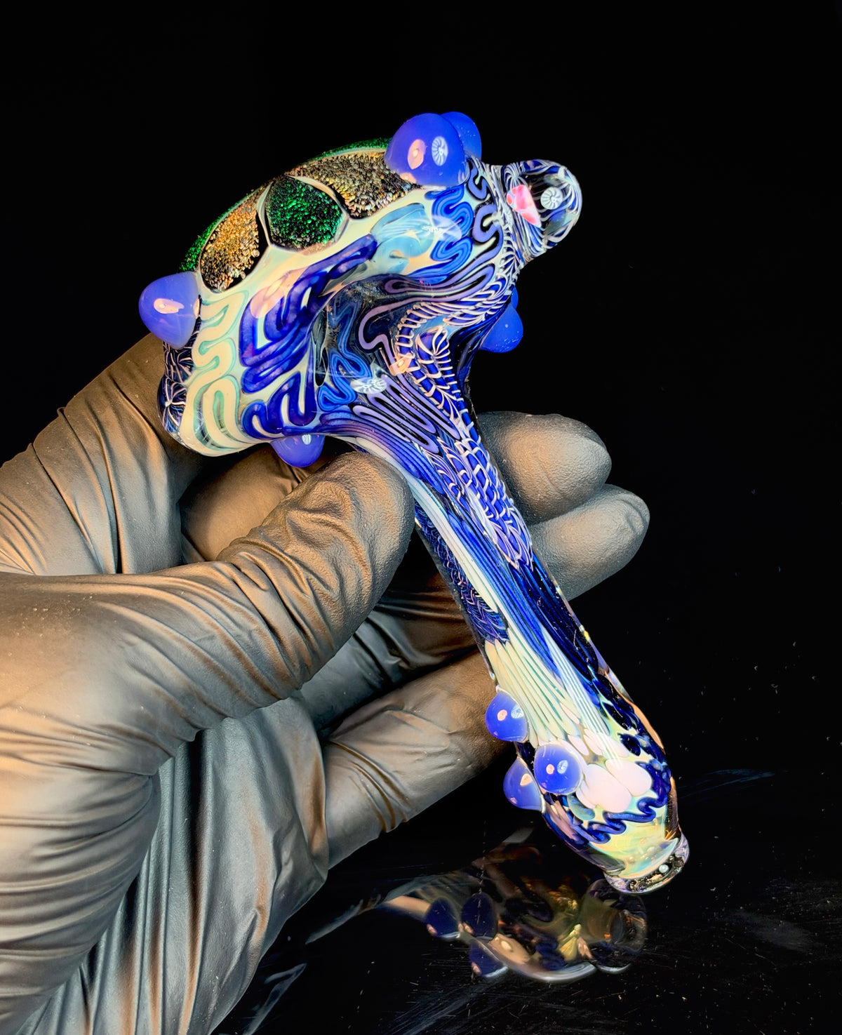 Dichro Head Premo Cane Fume Pipe