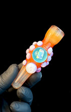 Load image into Gallery viewer, Orange creamsicle chillum
