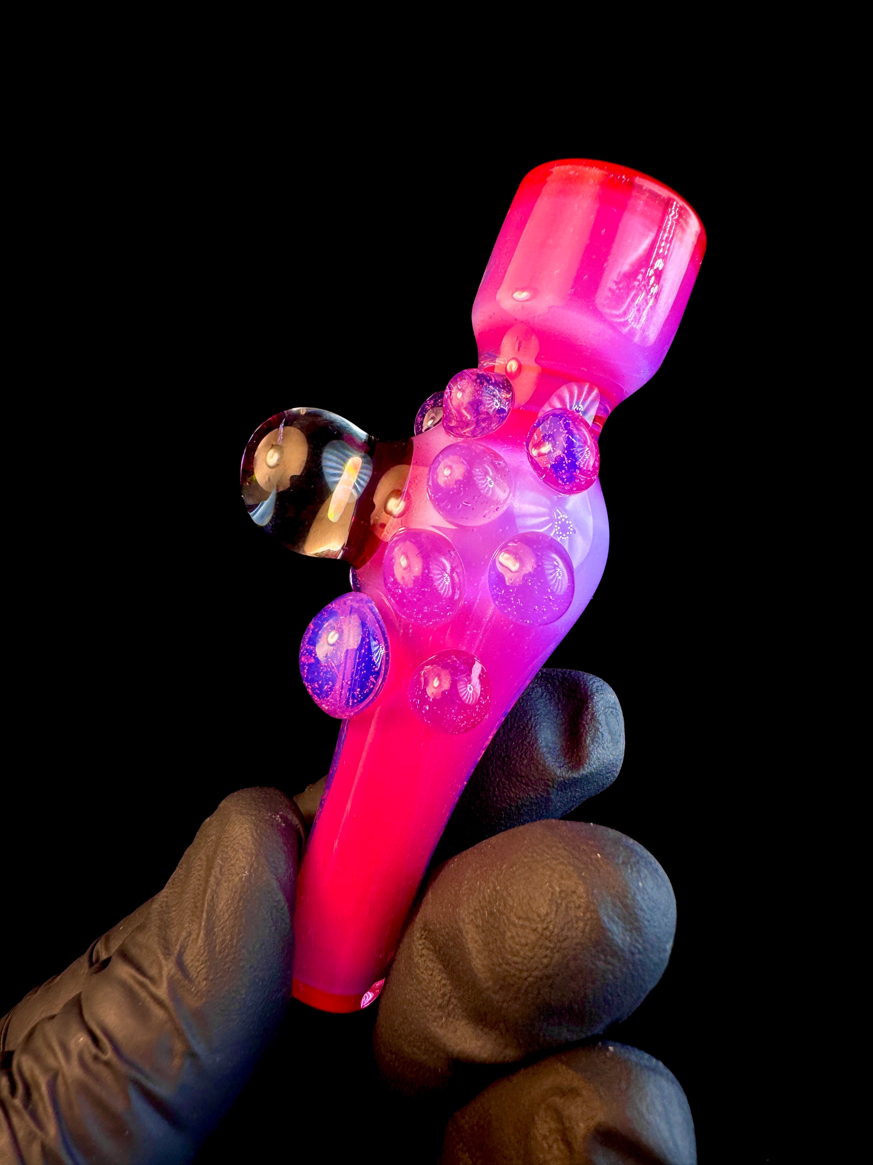 Flamingo opal chillum