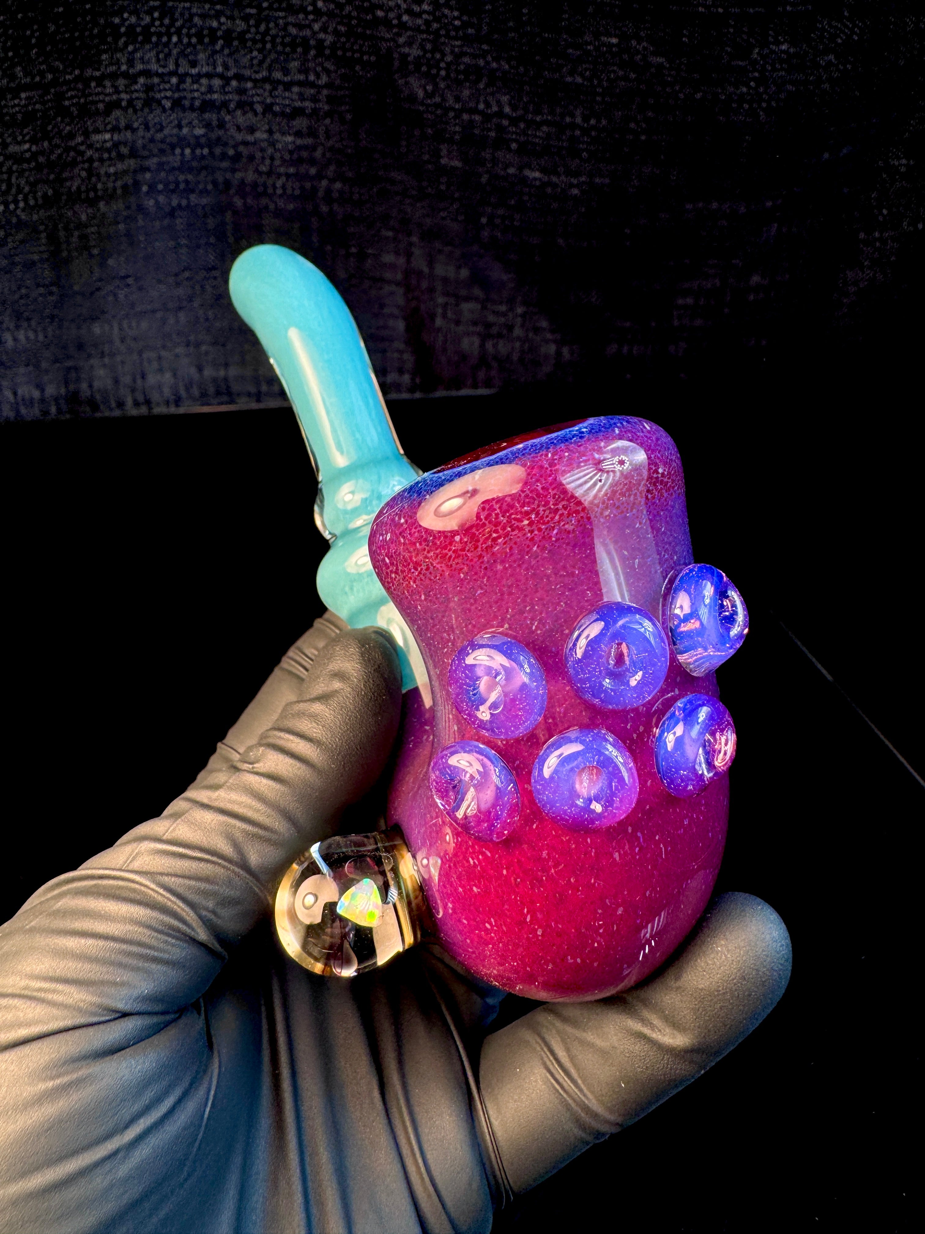 Midnight magenta x aqua opal sherlock