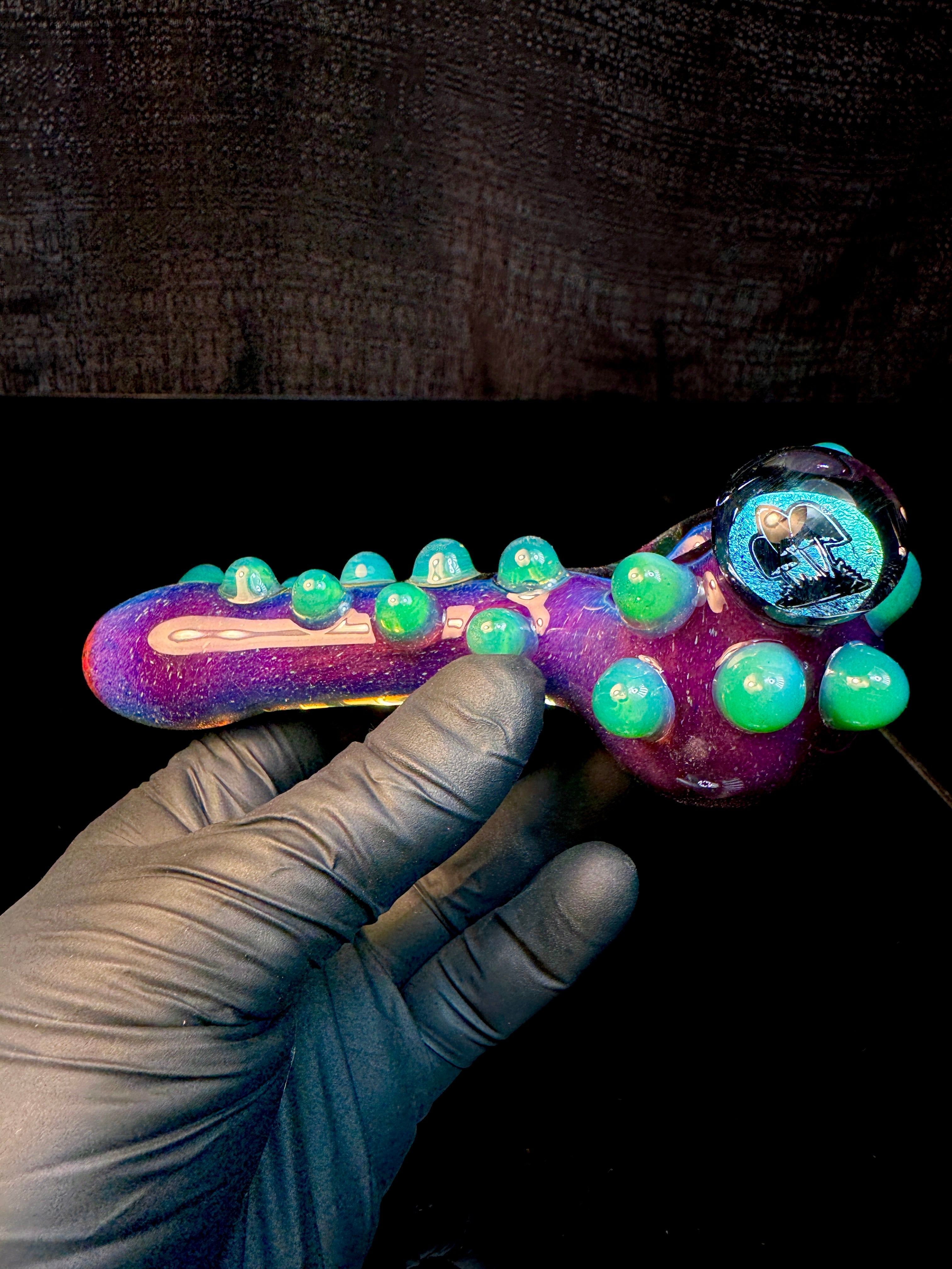 Dichroic Mushroom spoon