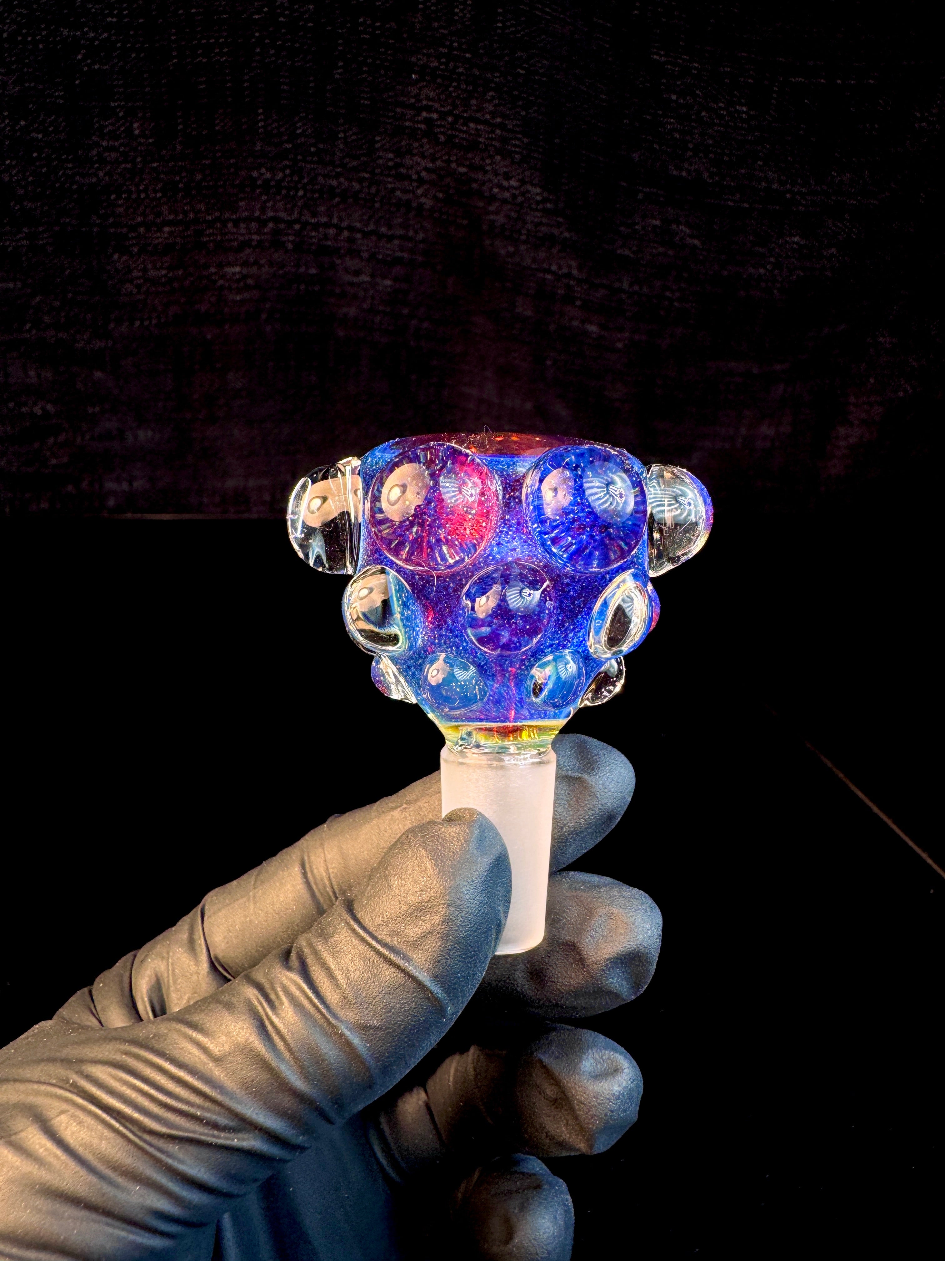 14mm Mystery adventurine dot Slide