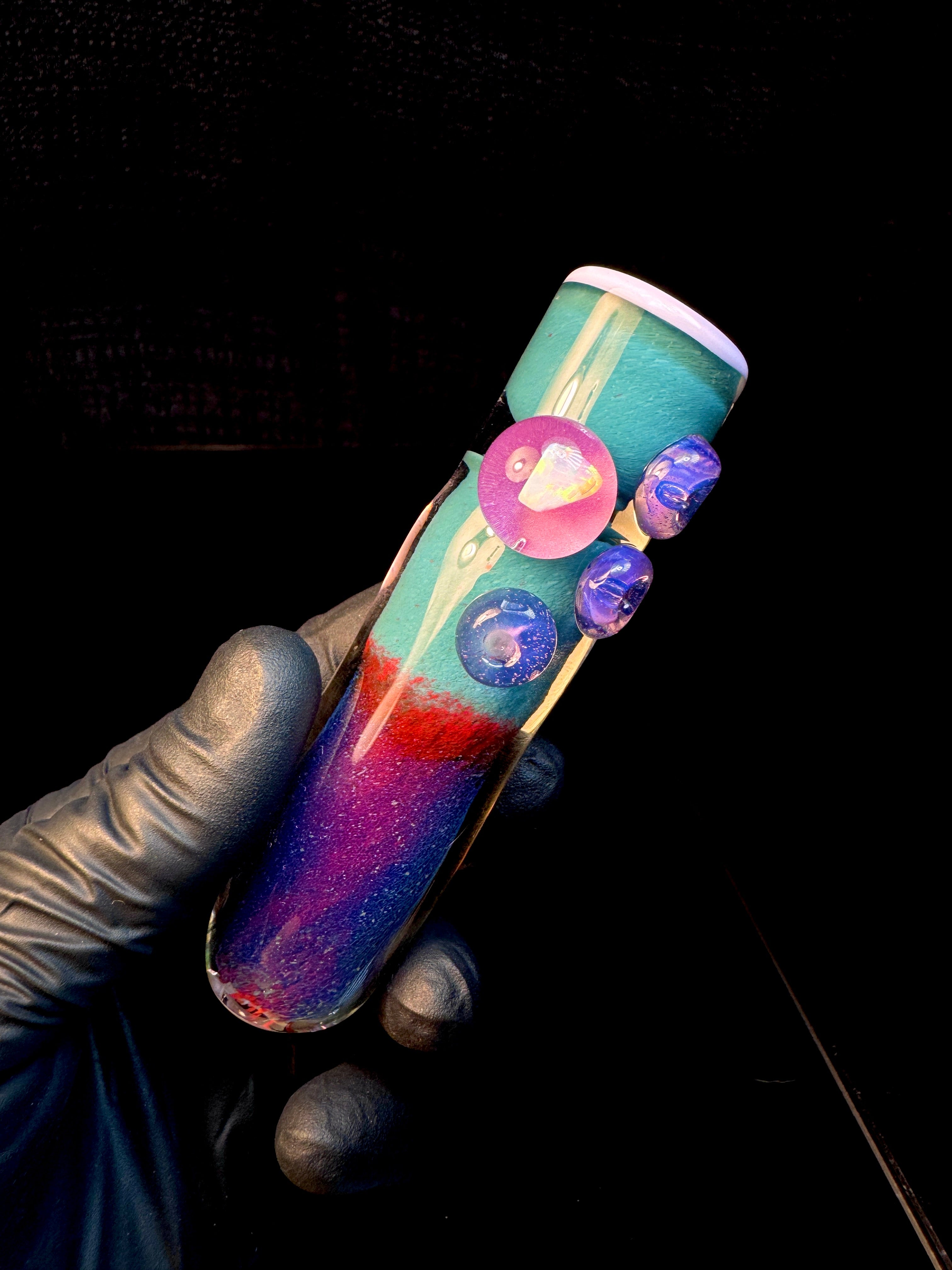 Midnight magenta x aqua opal brickhouse chillum