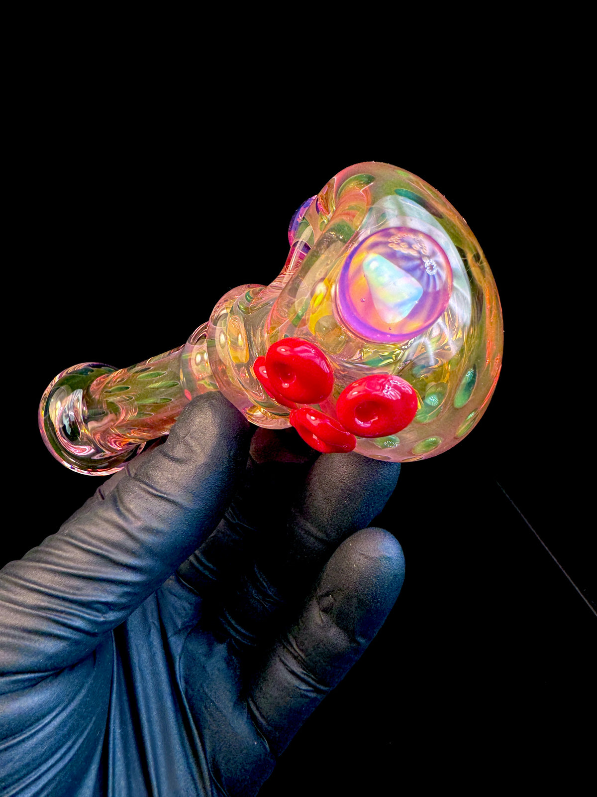 Gold Fume x Cherry opal spoon