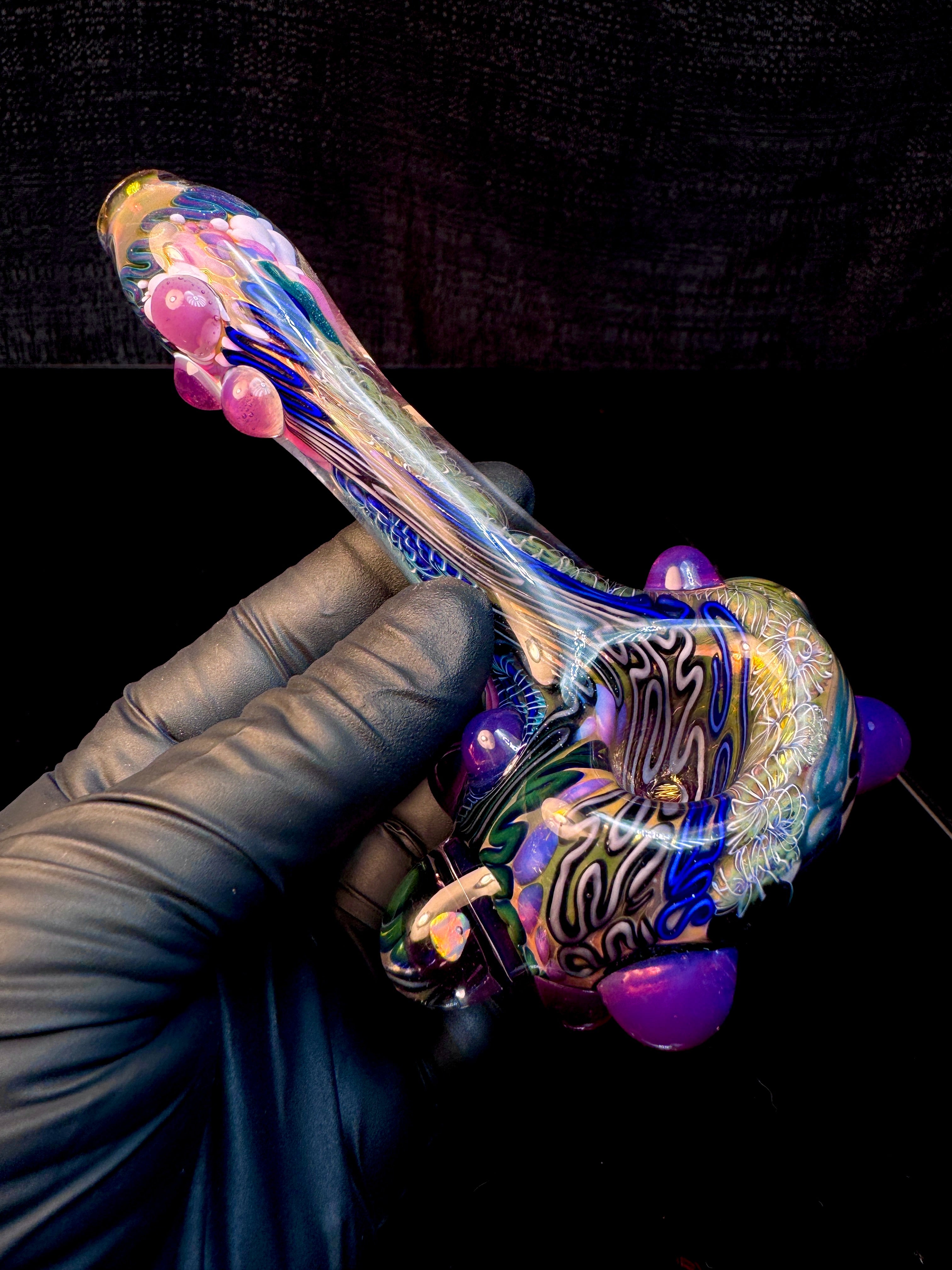 Premo Dichro flower Fume Cane Spoon