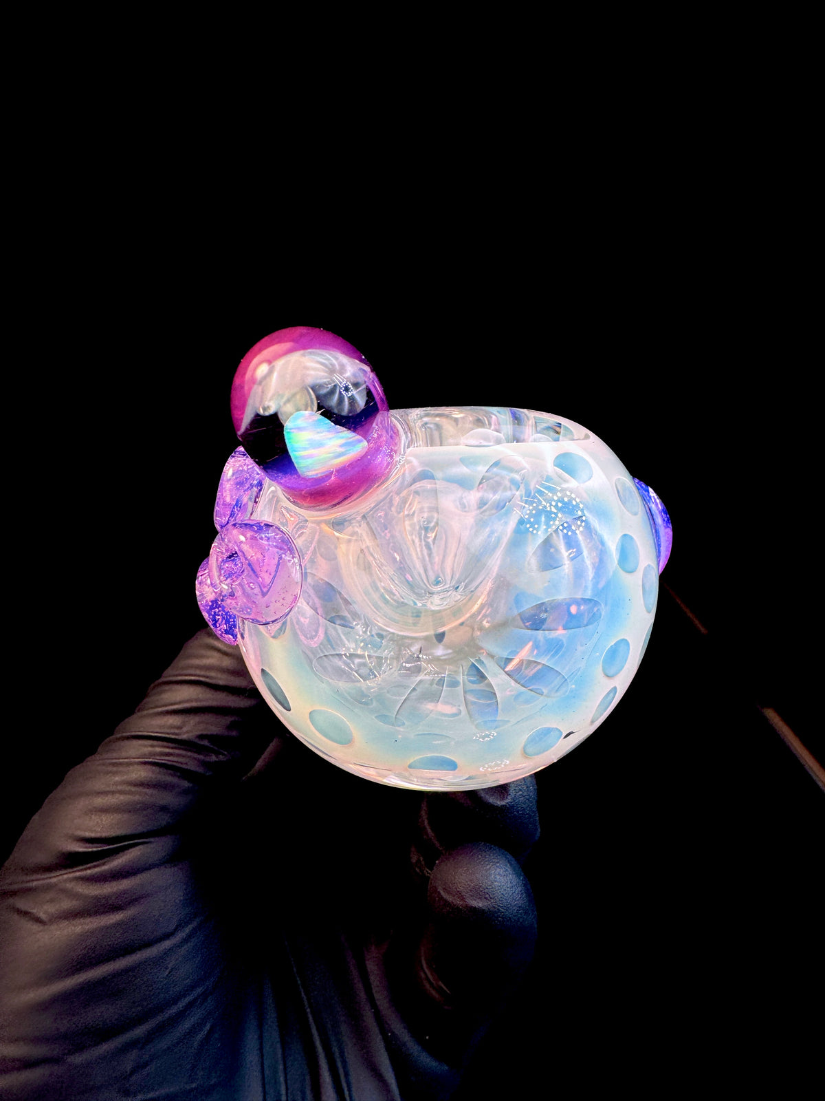 Silver Fume x Pink slyme opal spoon