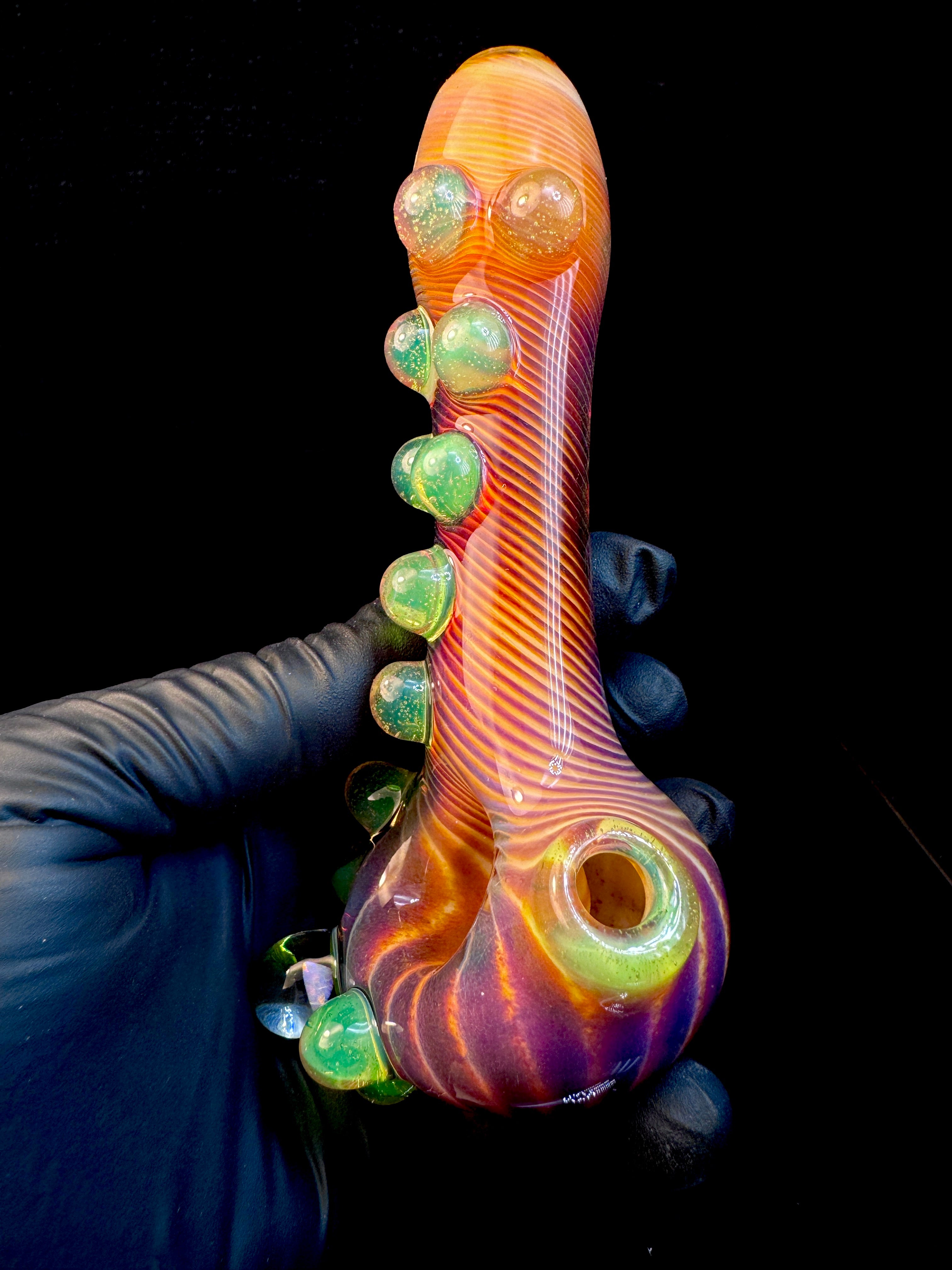 Fripidy x slyme Striped Opal Pipe