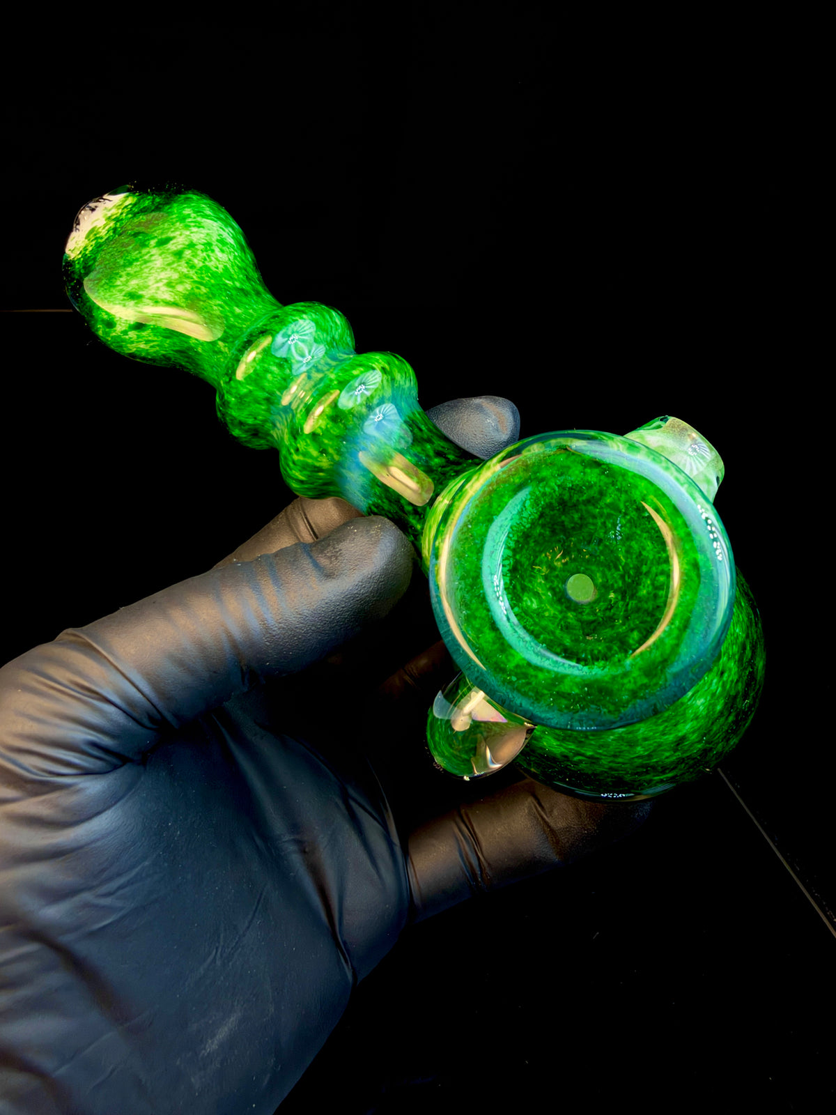 Experimental green opal hammer