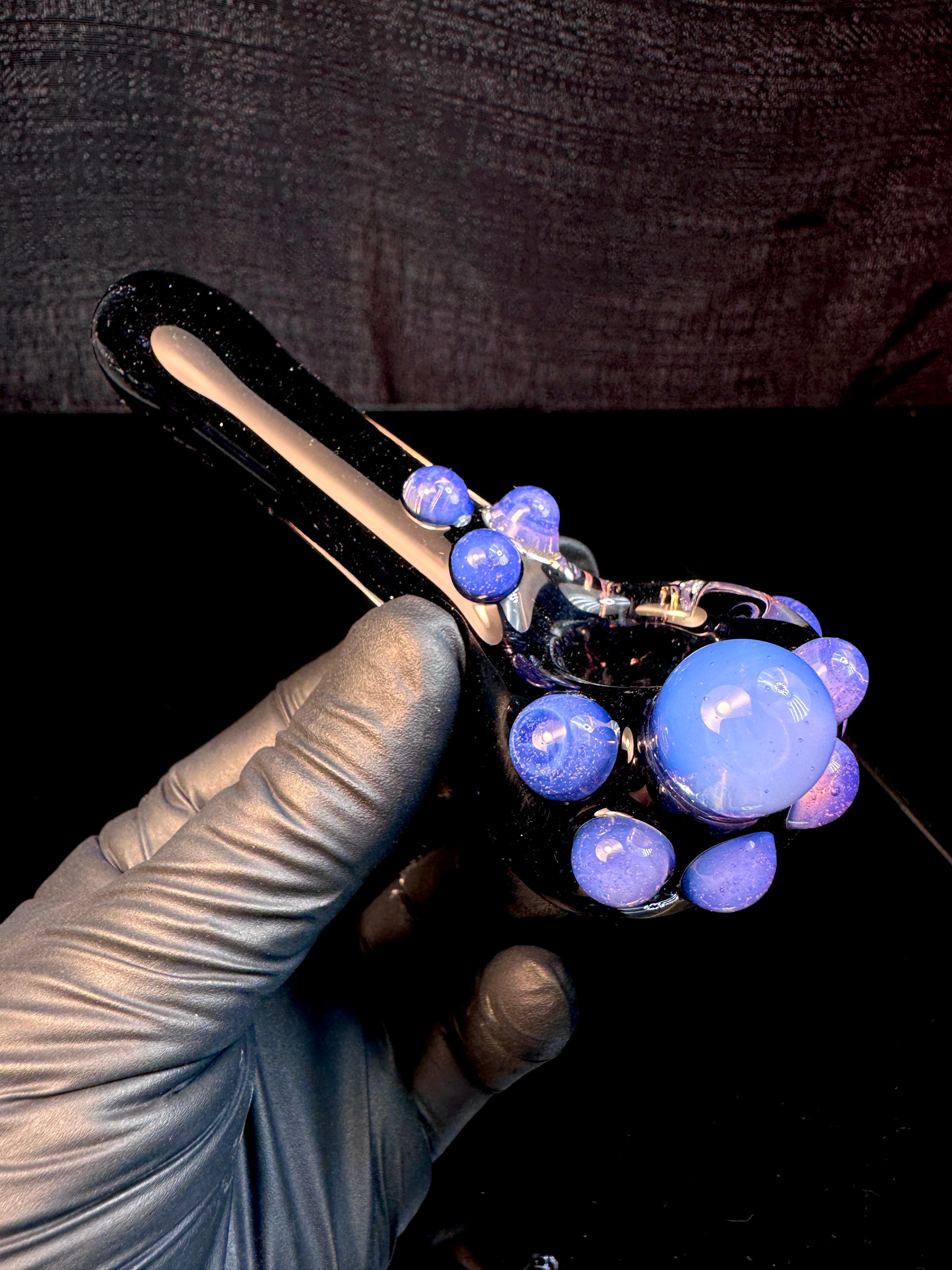 Galaxy black x Pink Slyme premium dot spoon