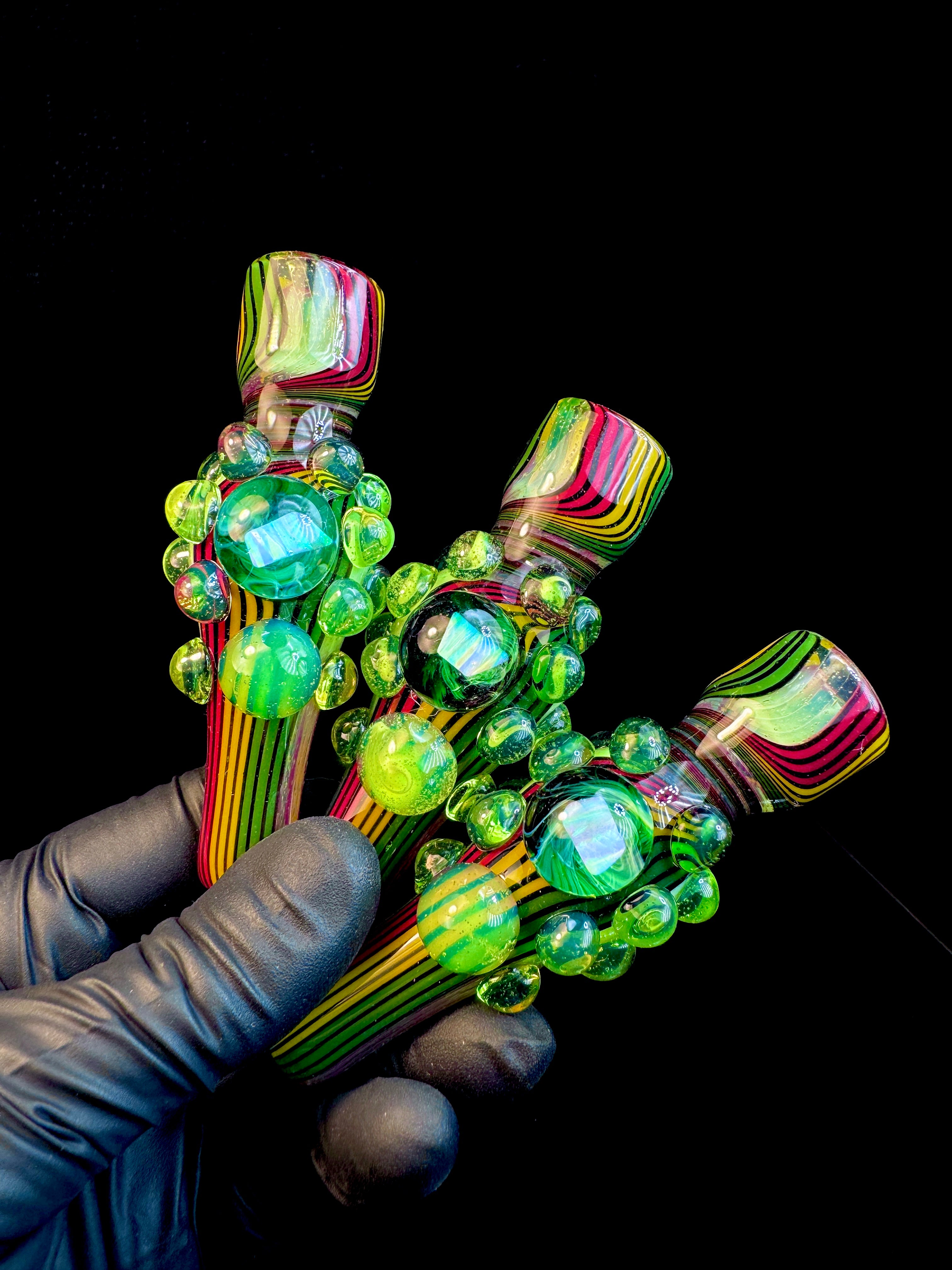 Slyme rasta x slyme opal chillum