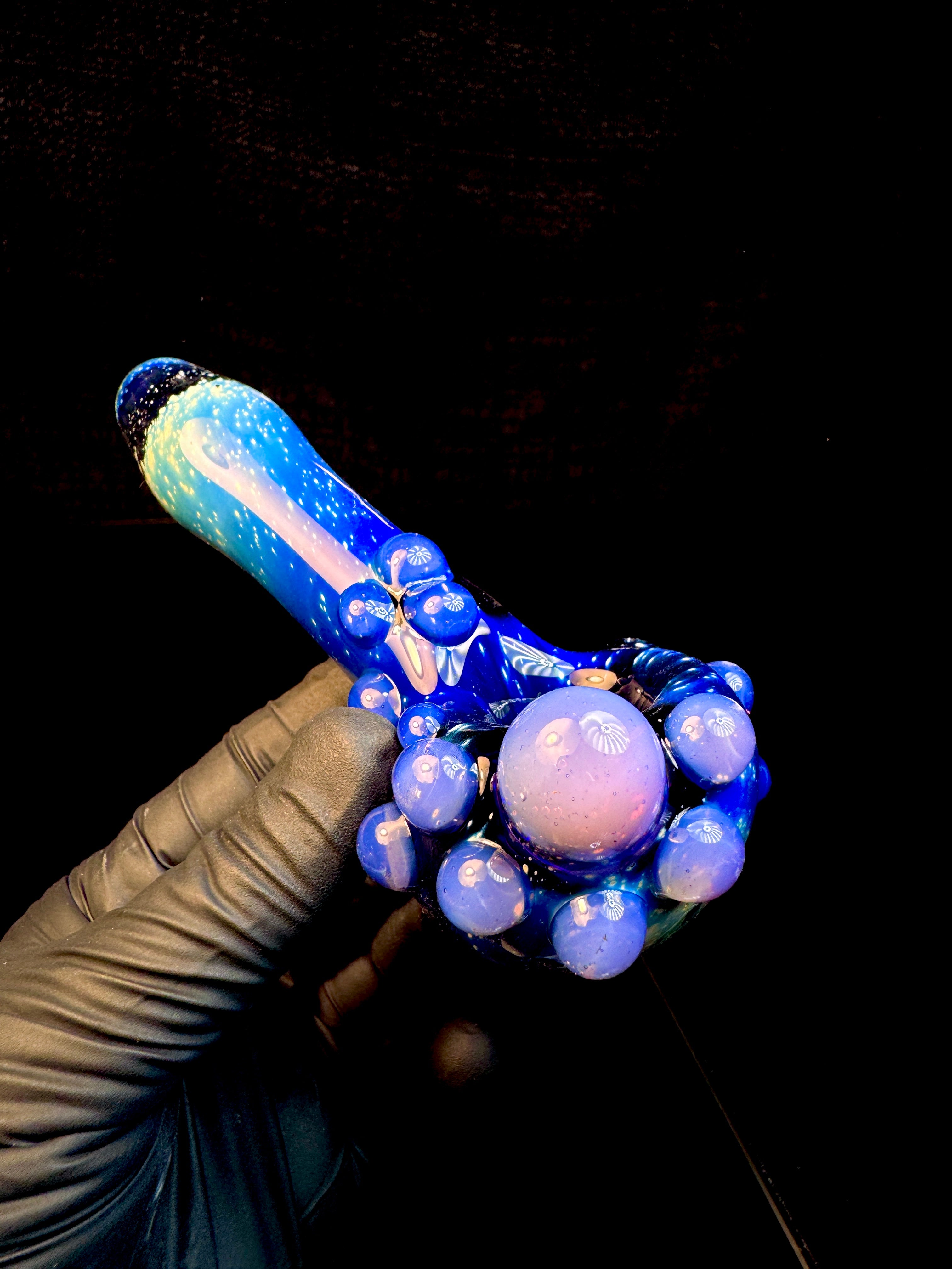 Pink slyme Space Dot spoon