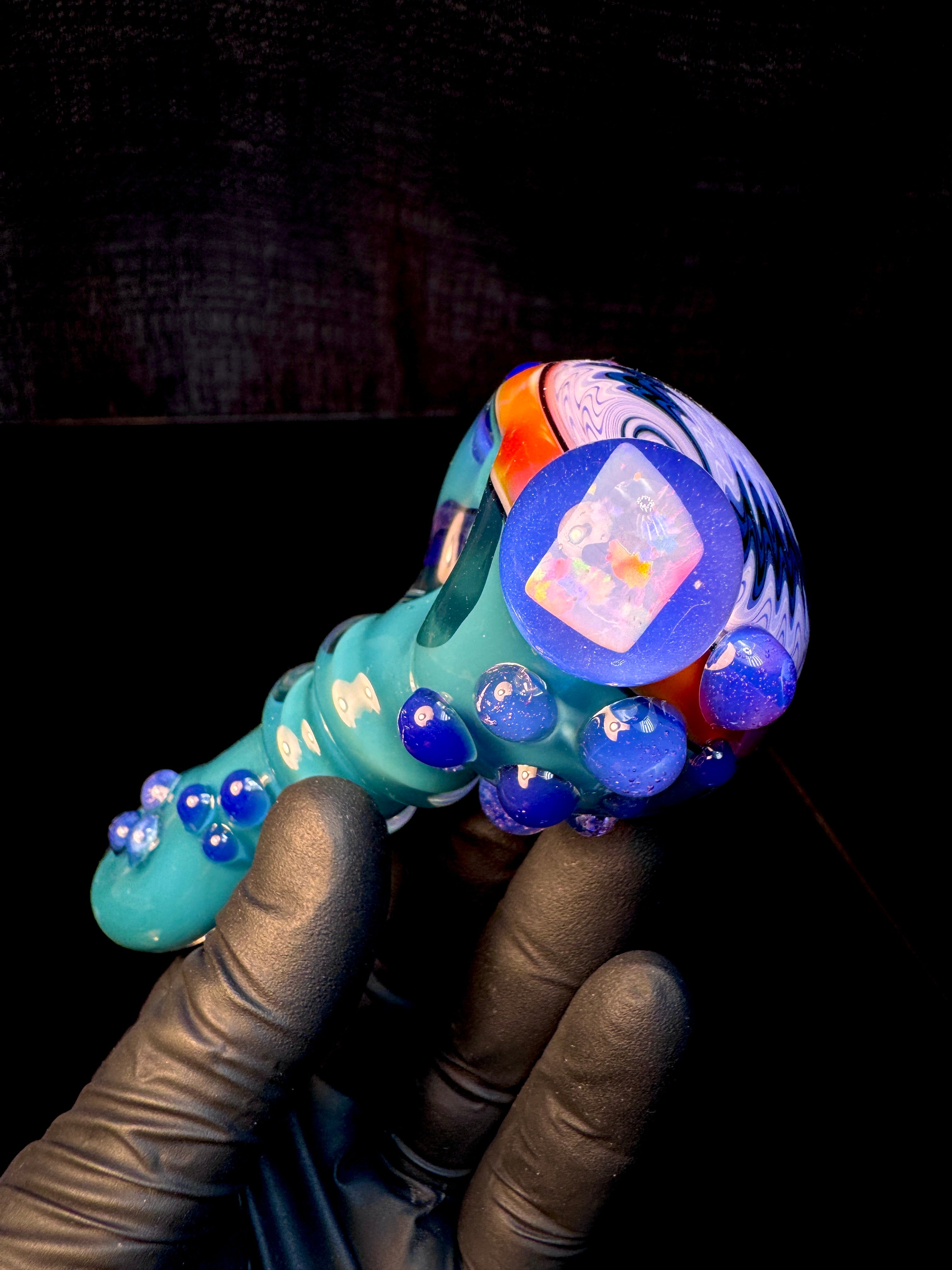 Wigwag opal spoon