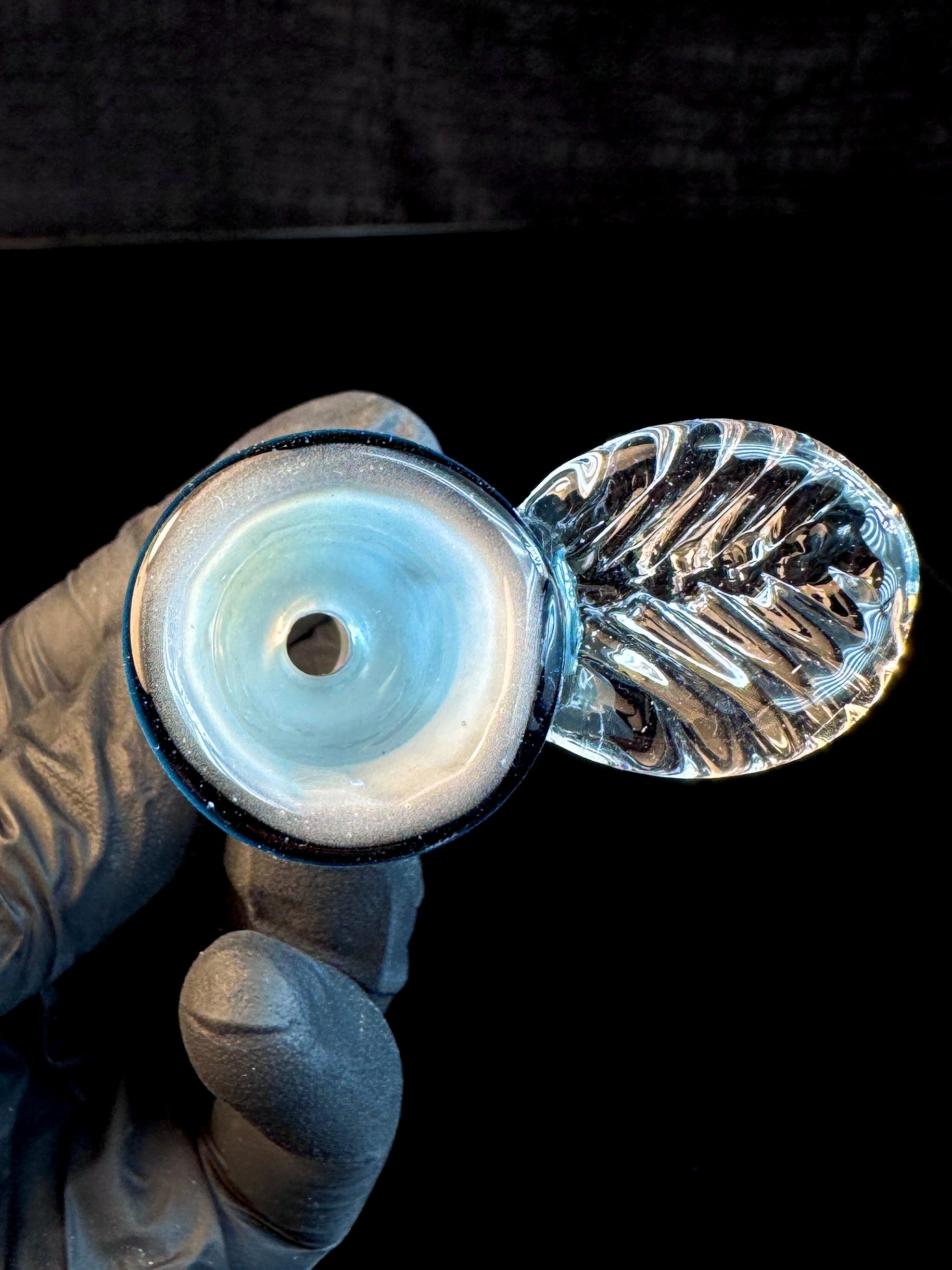 14mm Blue ice leaf bowl