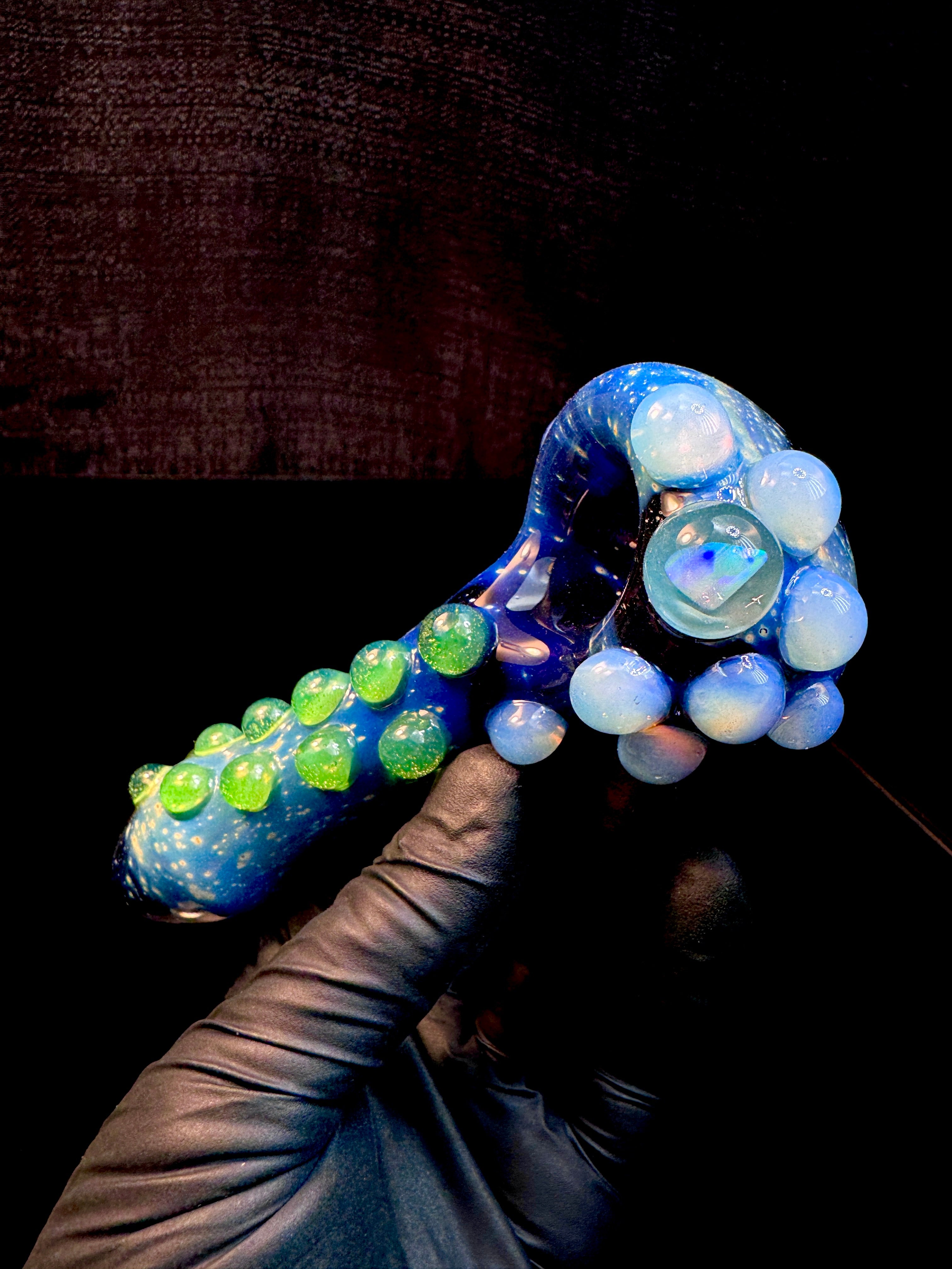 Secret white x Slyme x Starry night opal pipe