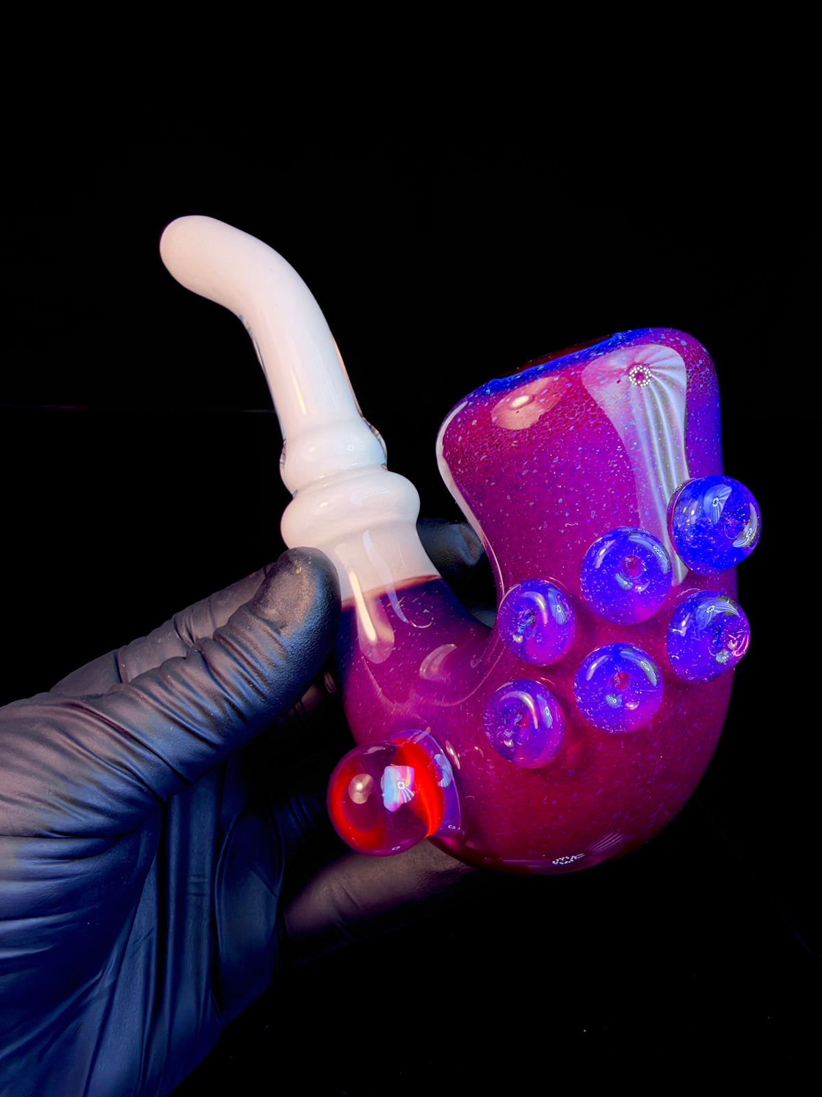 Star white x Midnight magenta opal Sherlock