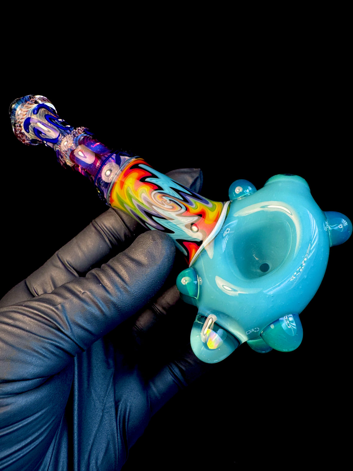 Aqua x aqua fire Wigwag Pipe