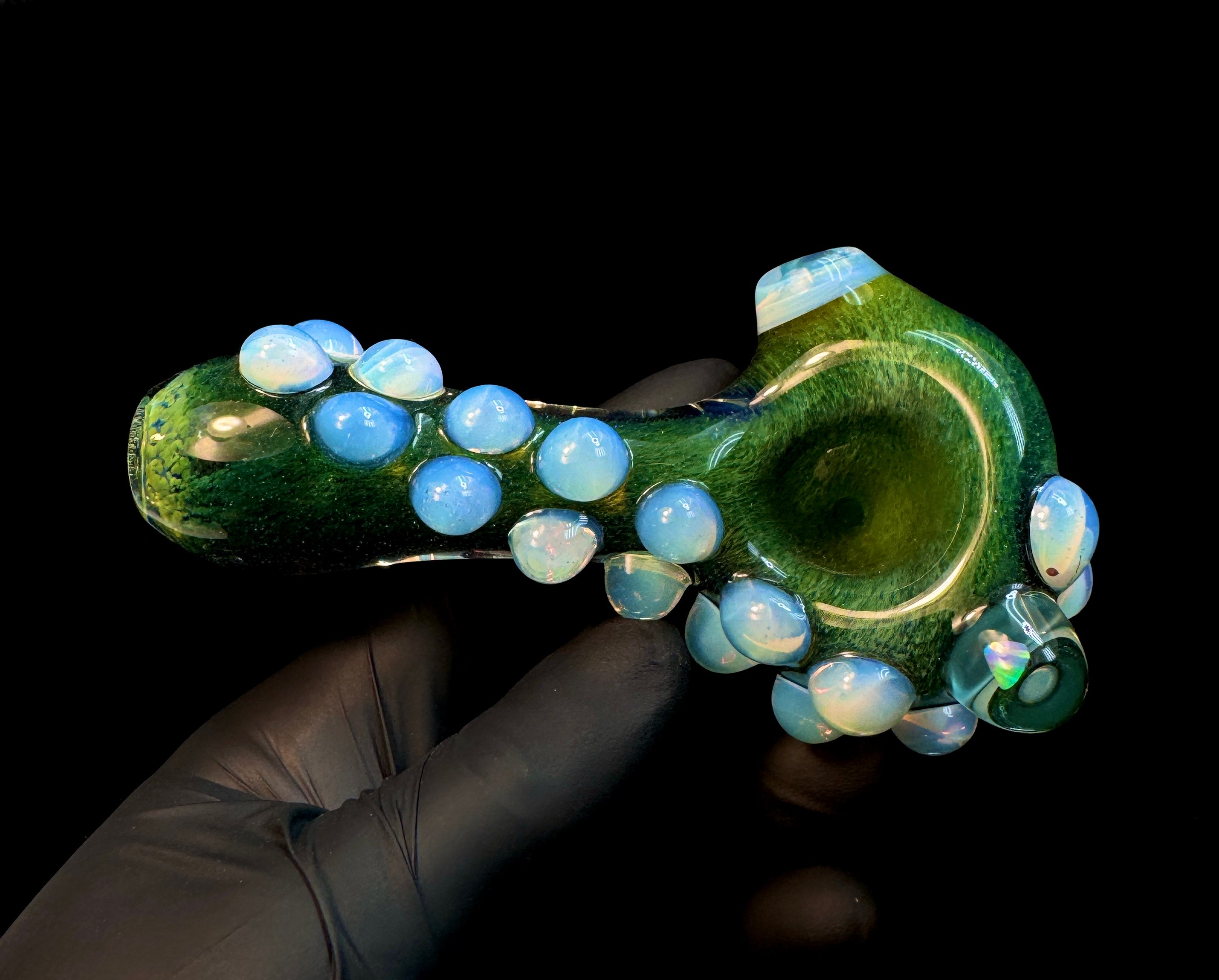 Jade x secret white opal mega chunk