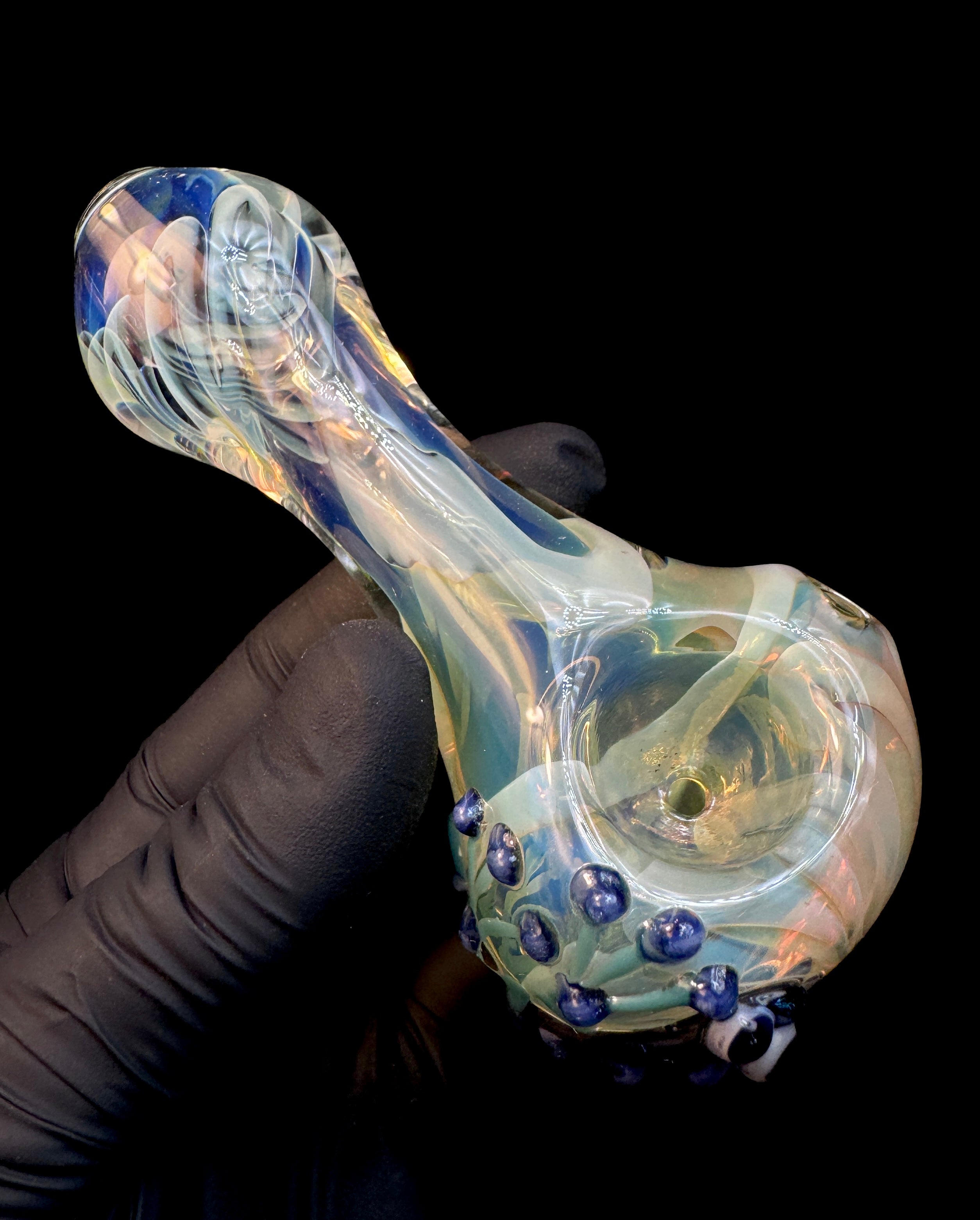 Silver fume creature mini pipe