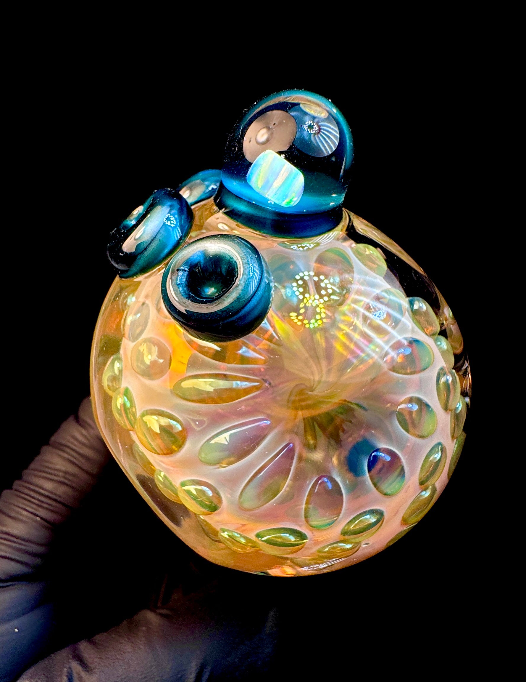 Gold fume x Uknob opal pipe