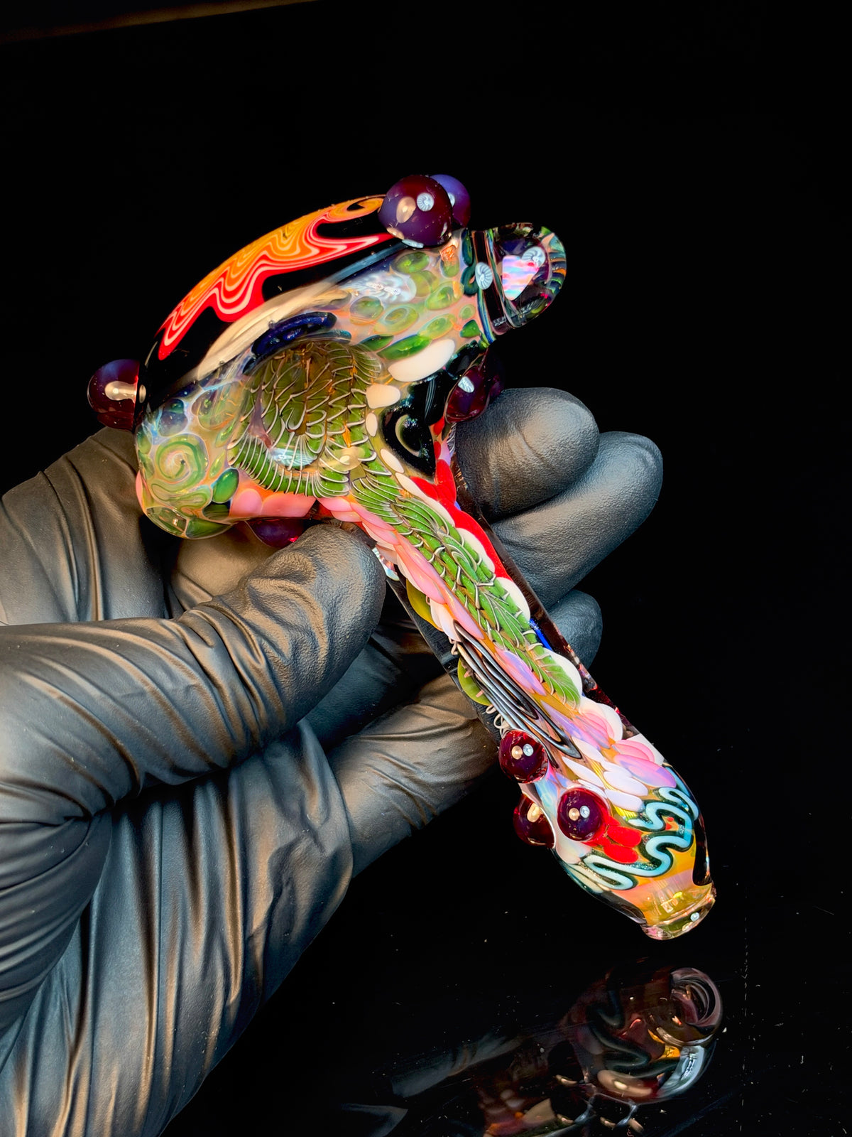 Premo wigwag Color Changing Opal Spoon