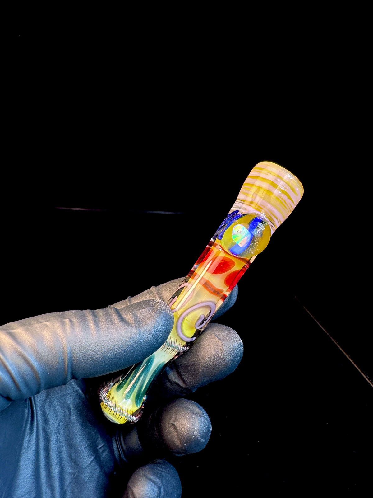 Gold fumed inside out bat