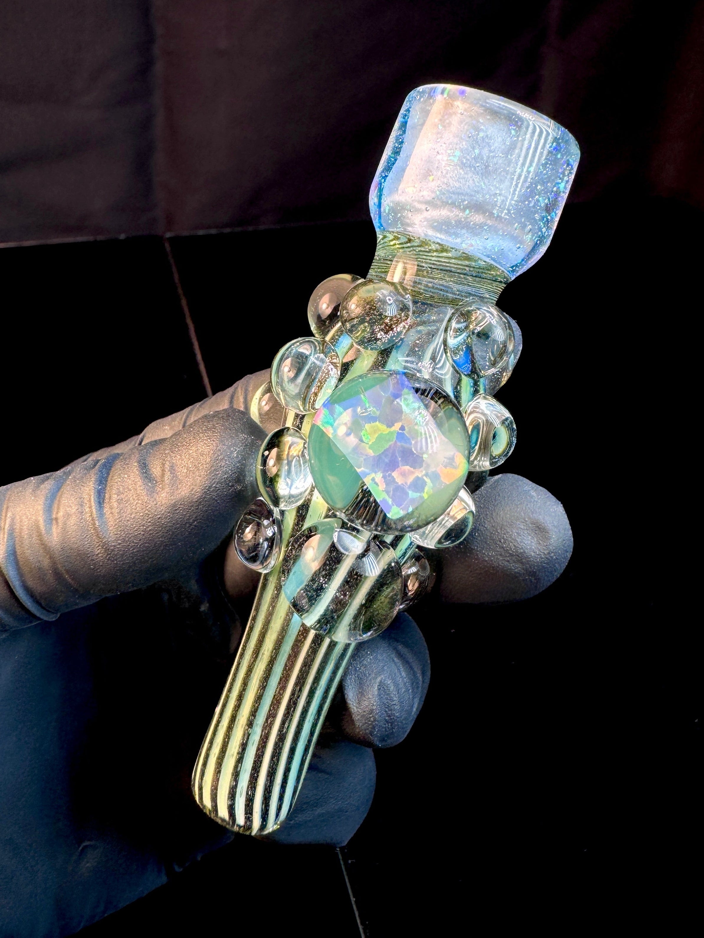 Beetlejuice x pale blue Cropal Chillum