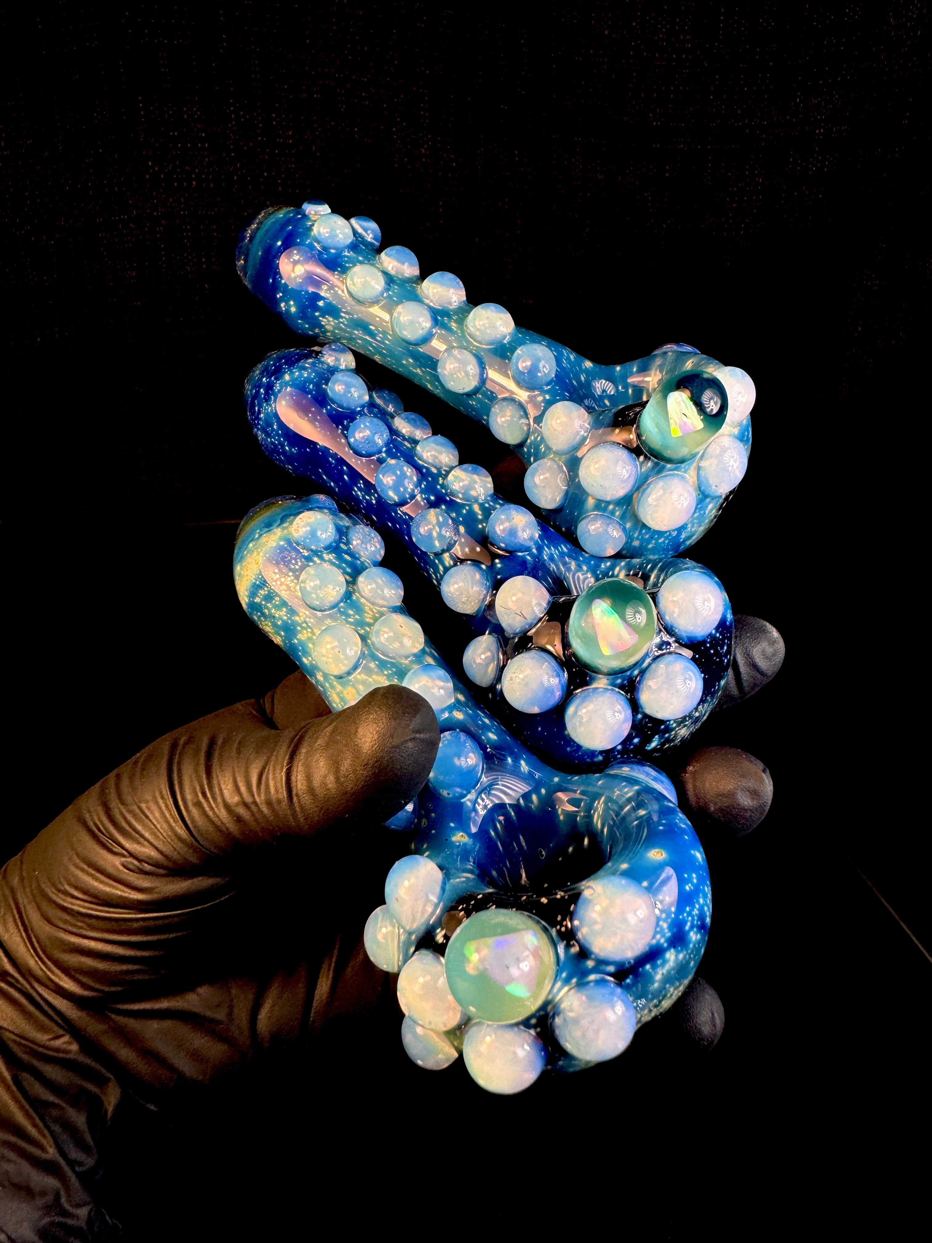Secret white x Starry night opal pipe