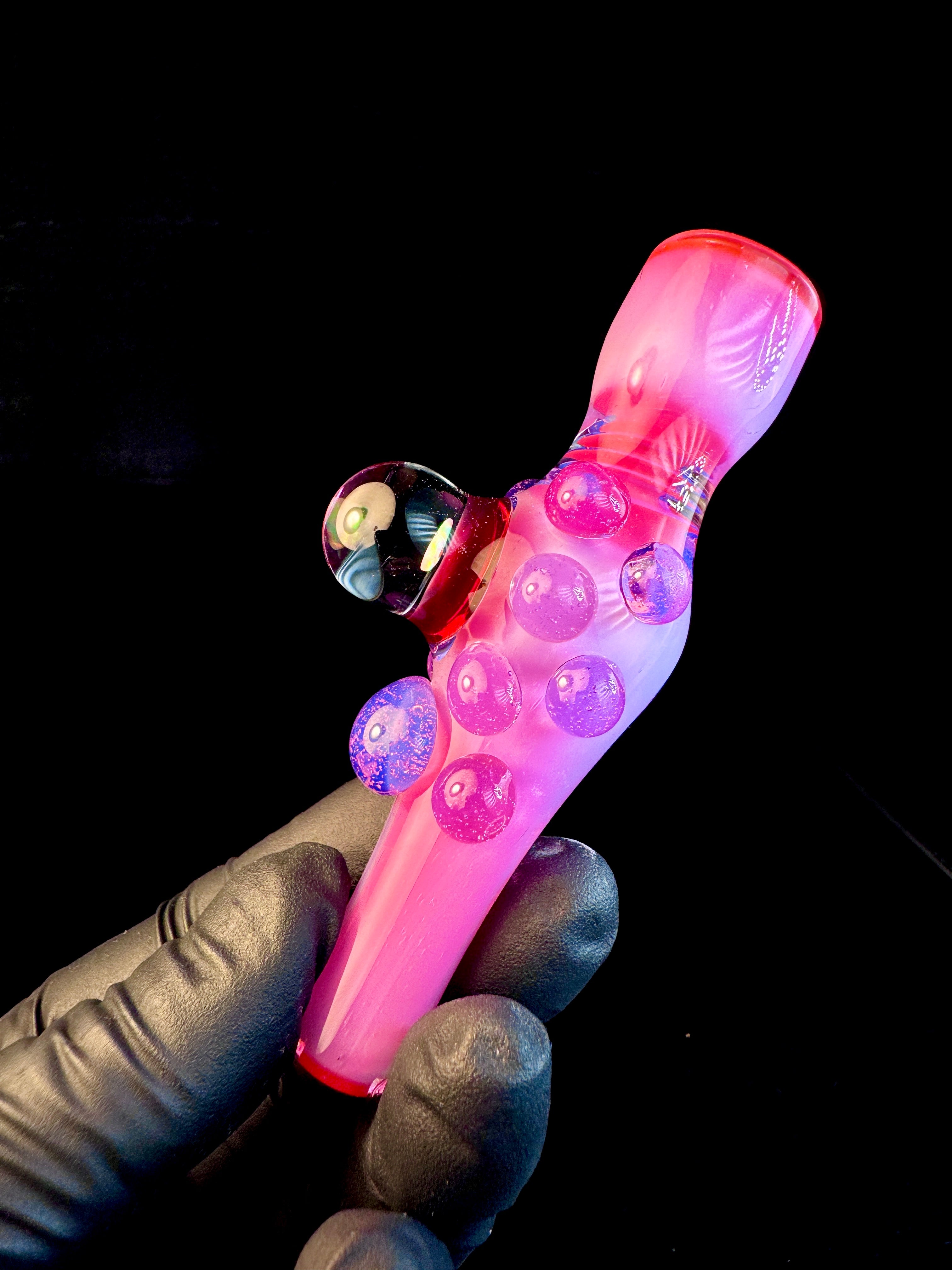 Flamingo x  Pink slyme opal chillum