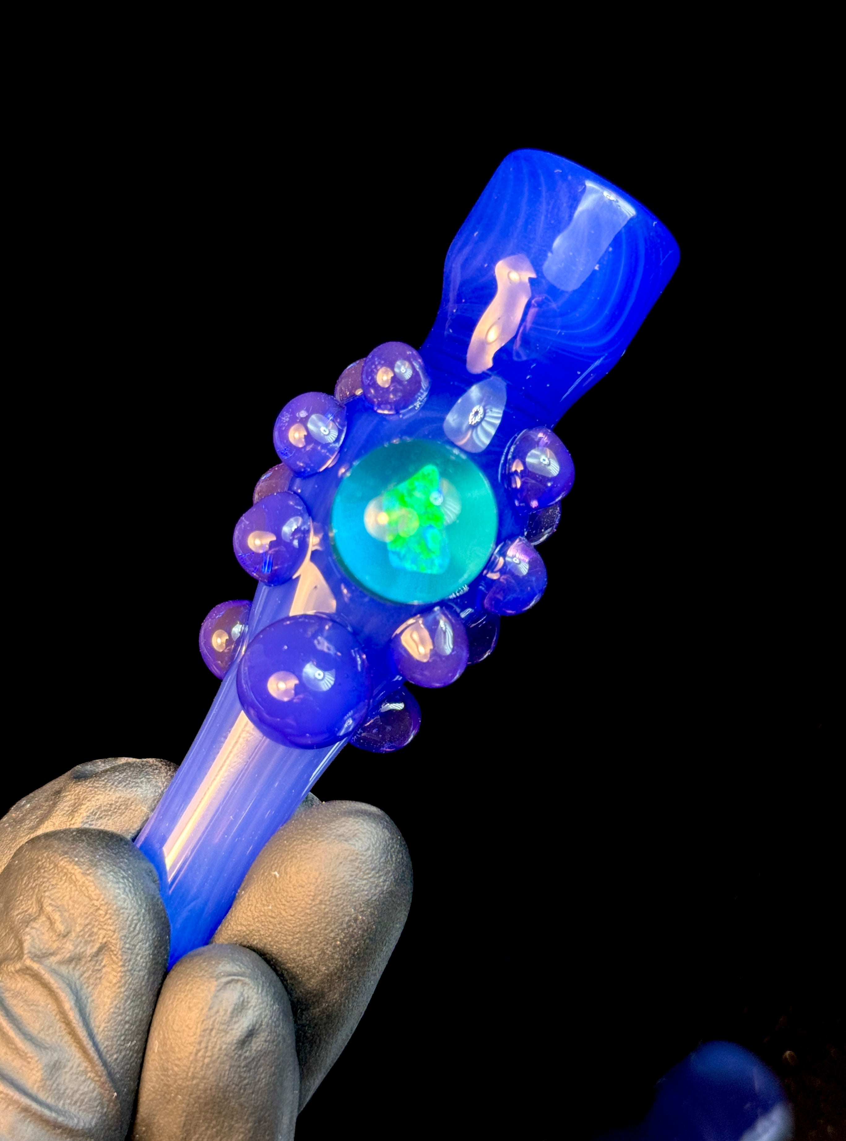 Blue Cheese Blue Opal Chillum