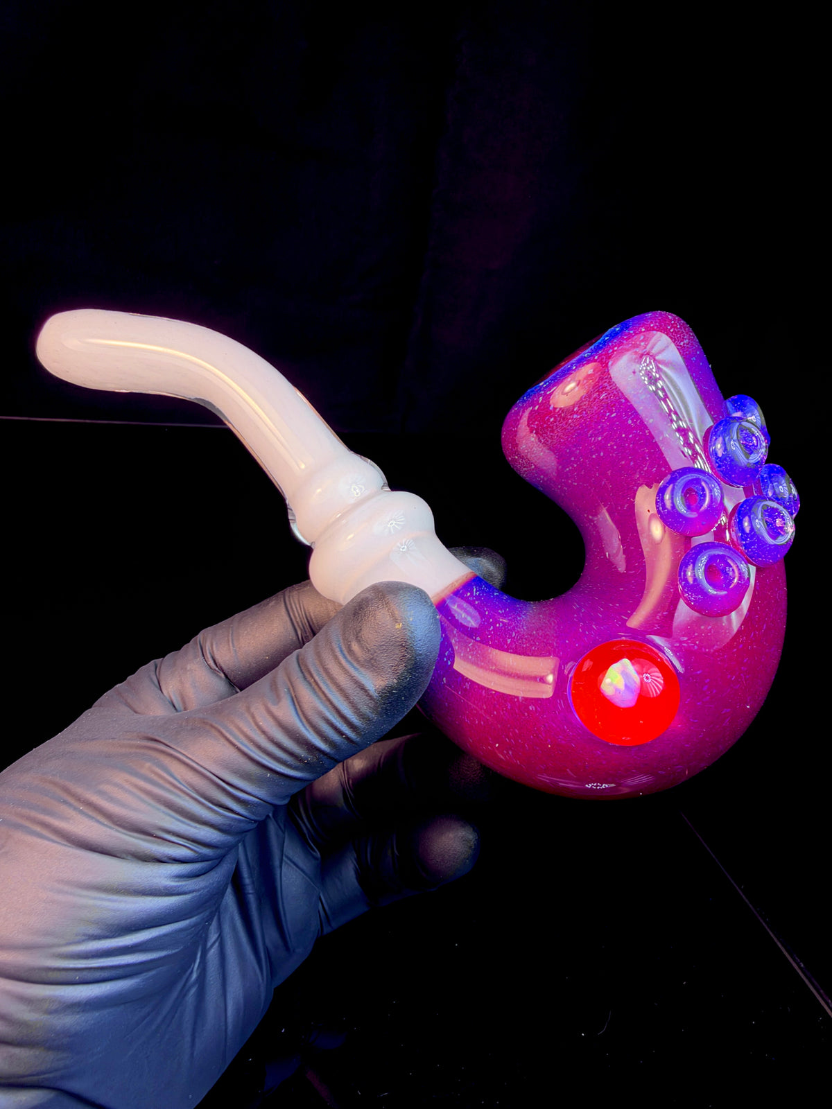 Star white x Midnight magenta opal Sherlock
