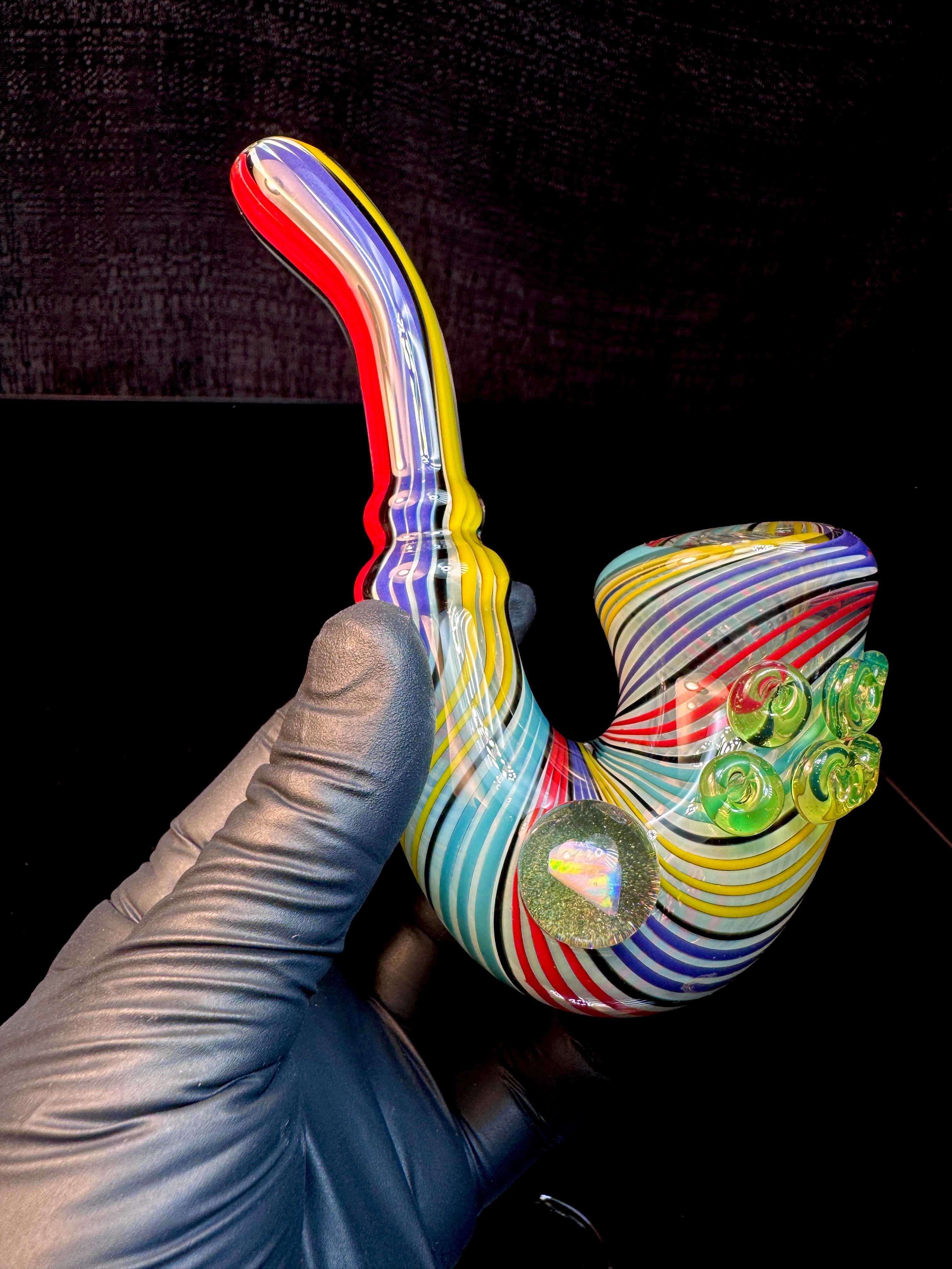 Fumed linework opal lock