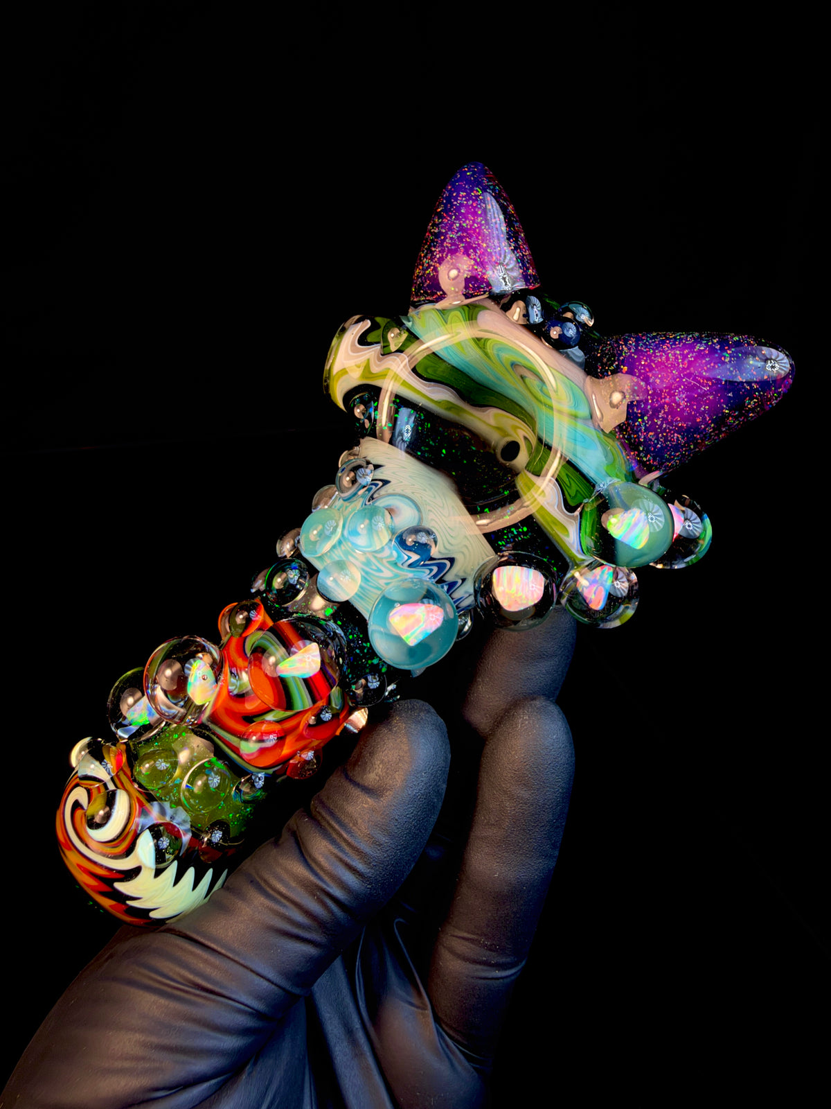 Kitty wigwag Opal pipe