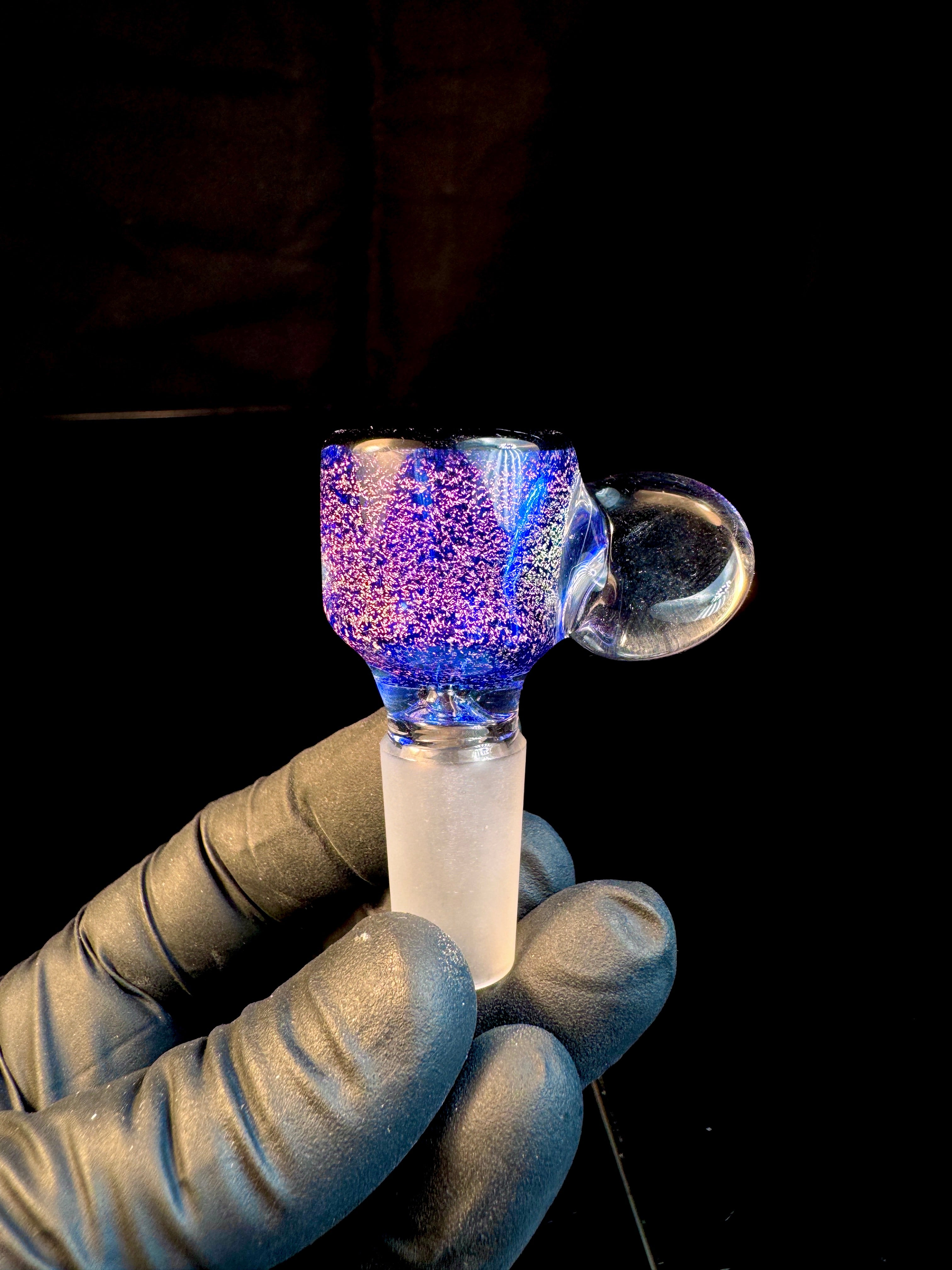 14mm Purple dichrouc snapper with lip wrap Slide